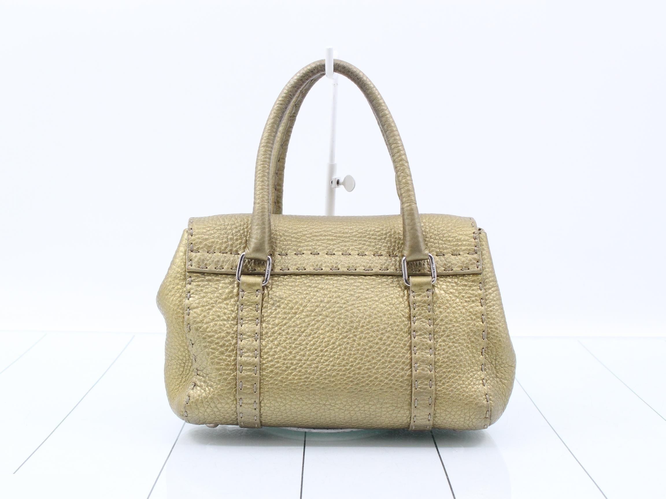 Selleria (Bag) - Handbag Mini Linda Gold — view 2