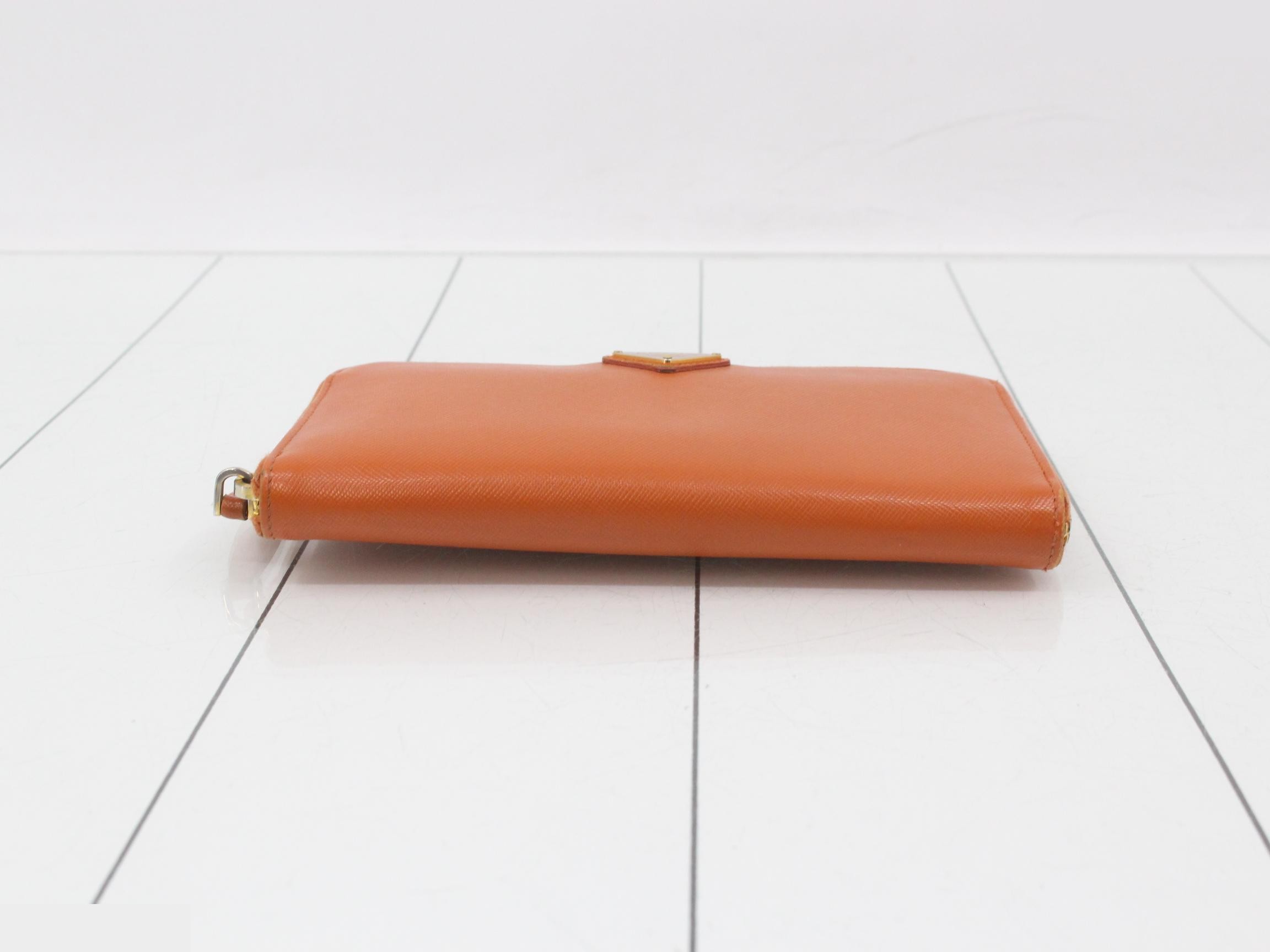 Saffiano long wallet — view 3