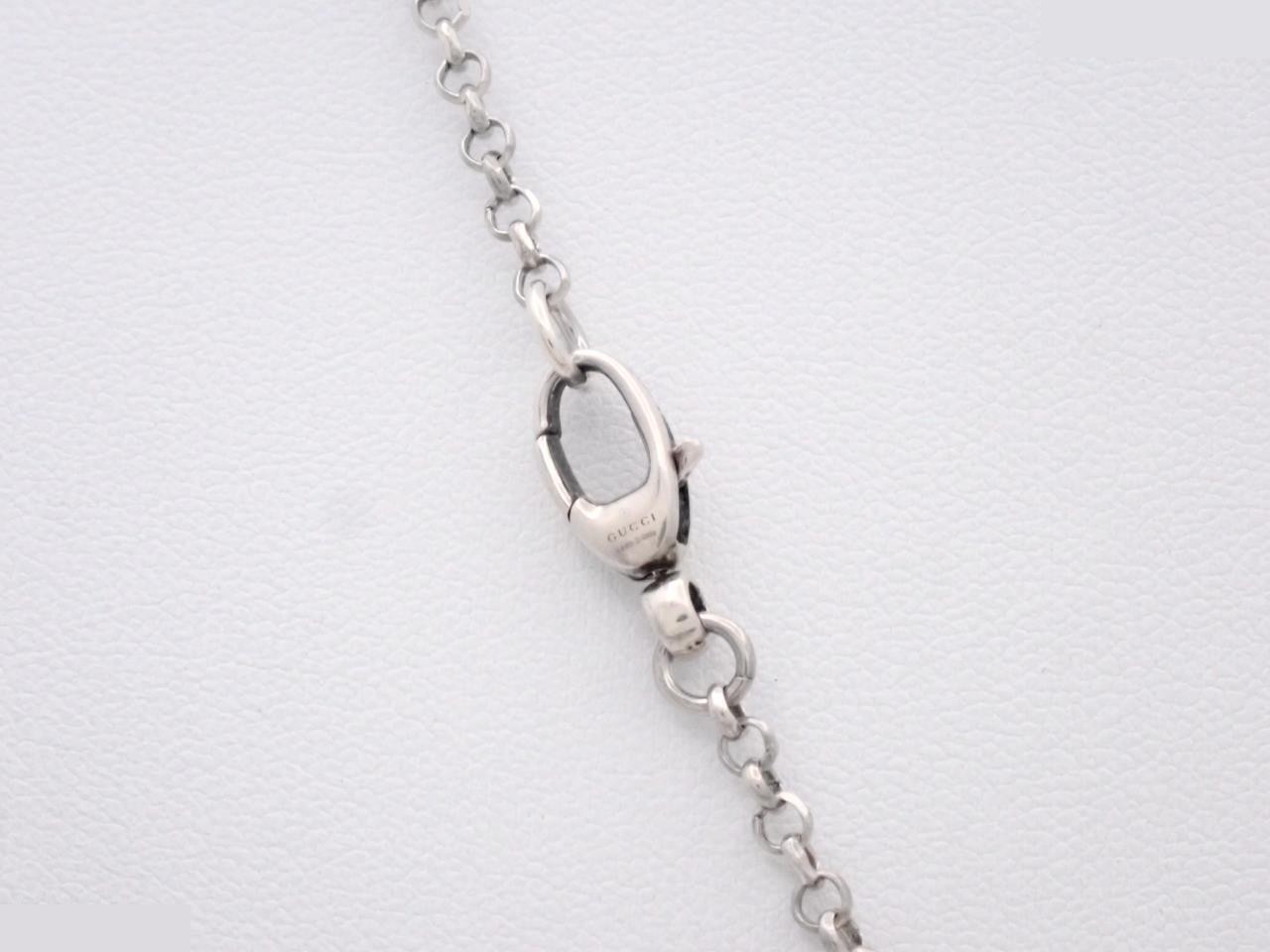 Double G Key Necklace, Ag925, approx. 15.0g, chain approx. 50cm — view 2