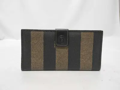 Pecan pattern / Long wallet / PVC wallet