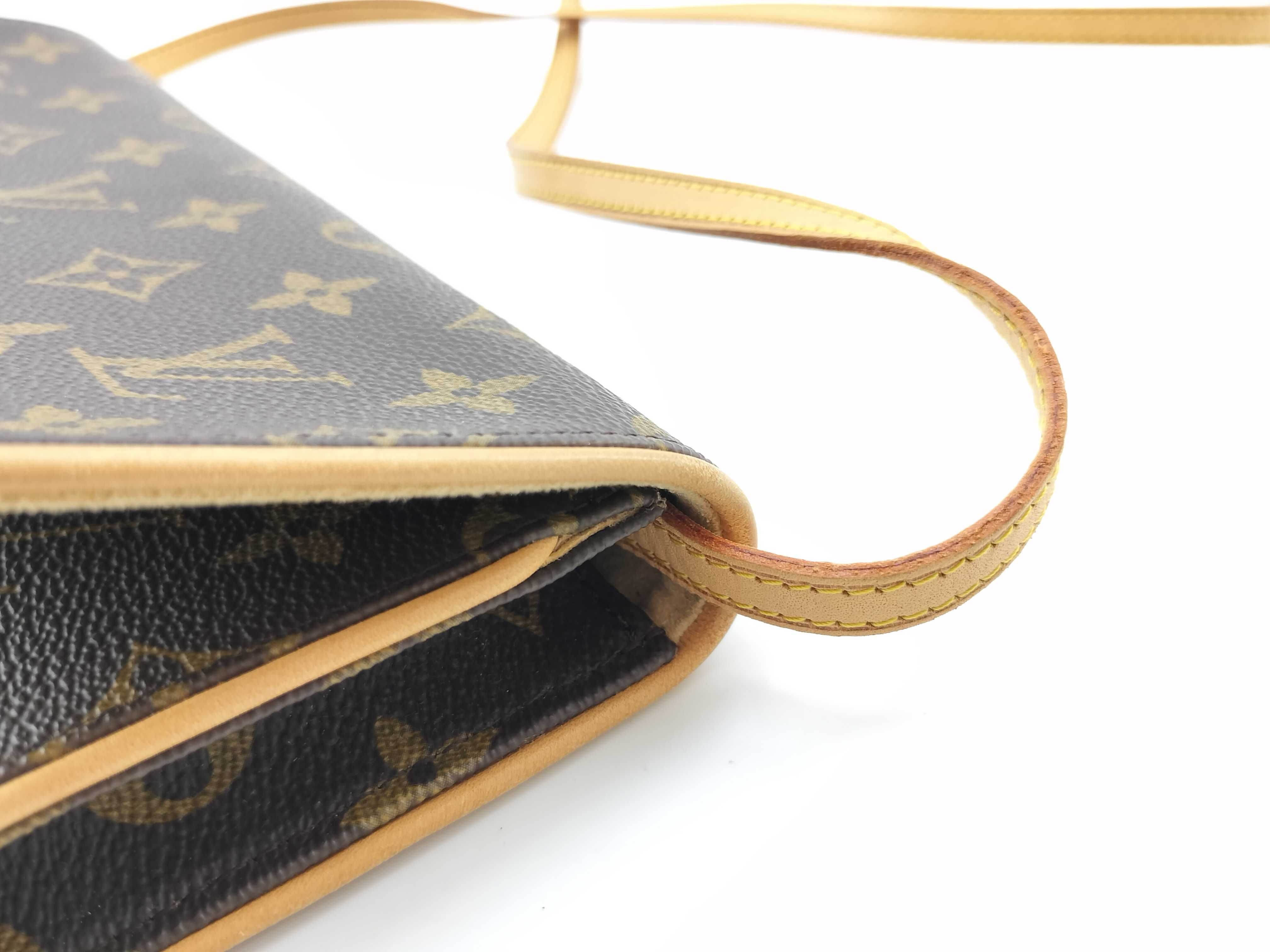 Monogram Louis Vuitton Monogram Shoulder Bag Pochette Twin GM M51852 Clutch Bag — view 5