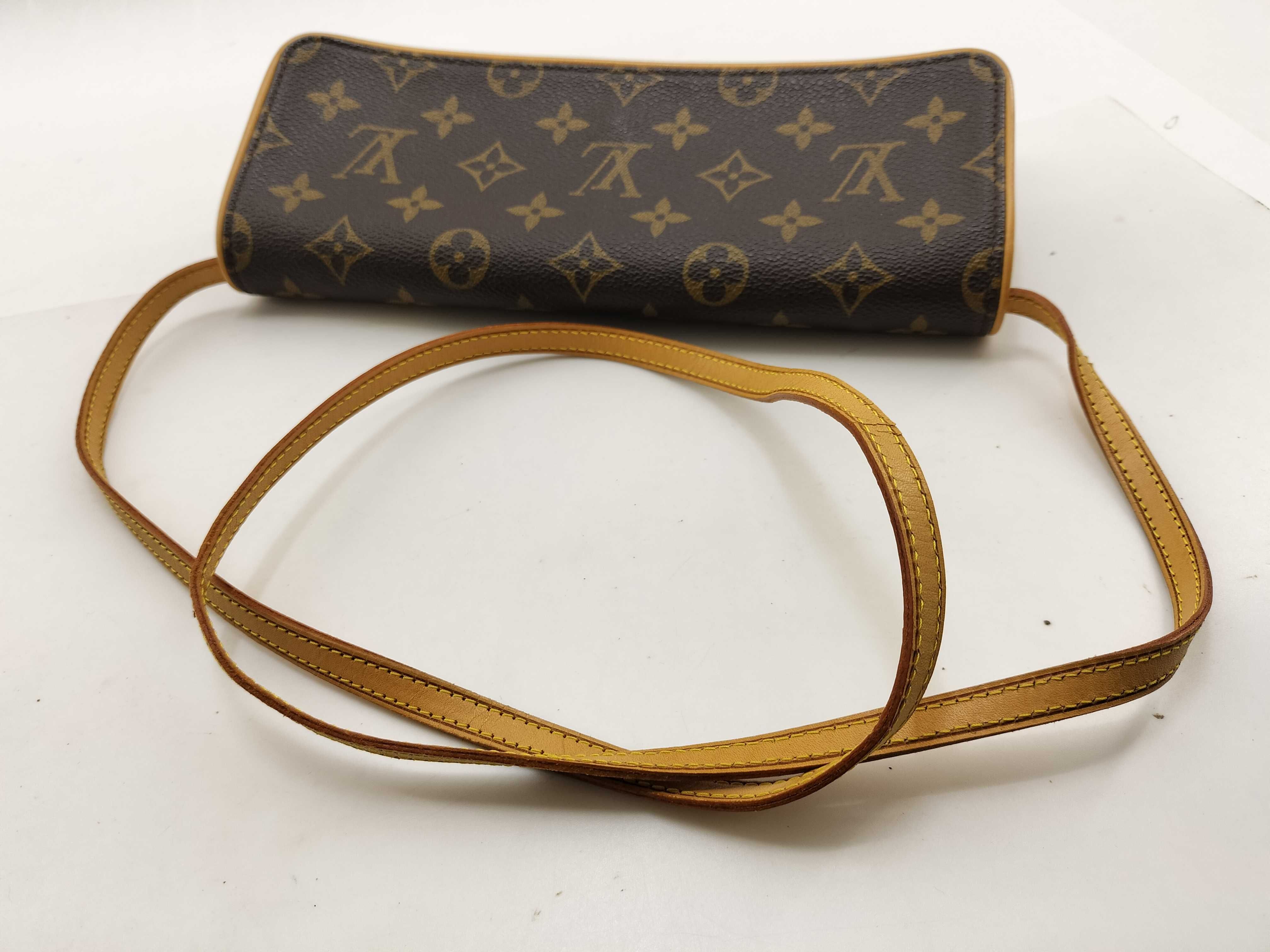 Monogram Louis Vuitton Monogram Shoulder Bag Pochette Twin GM M51852 Clutch Bag — view 6