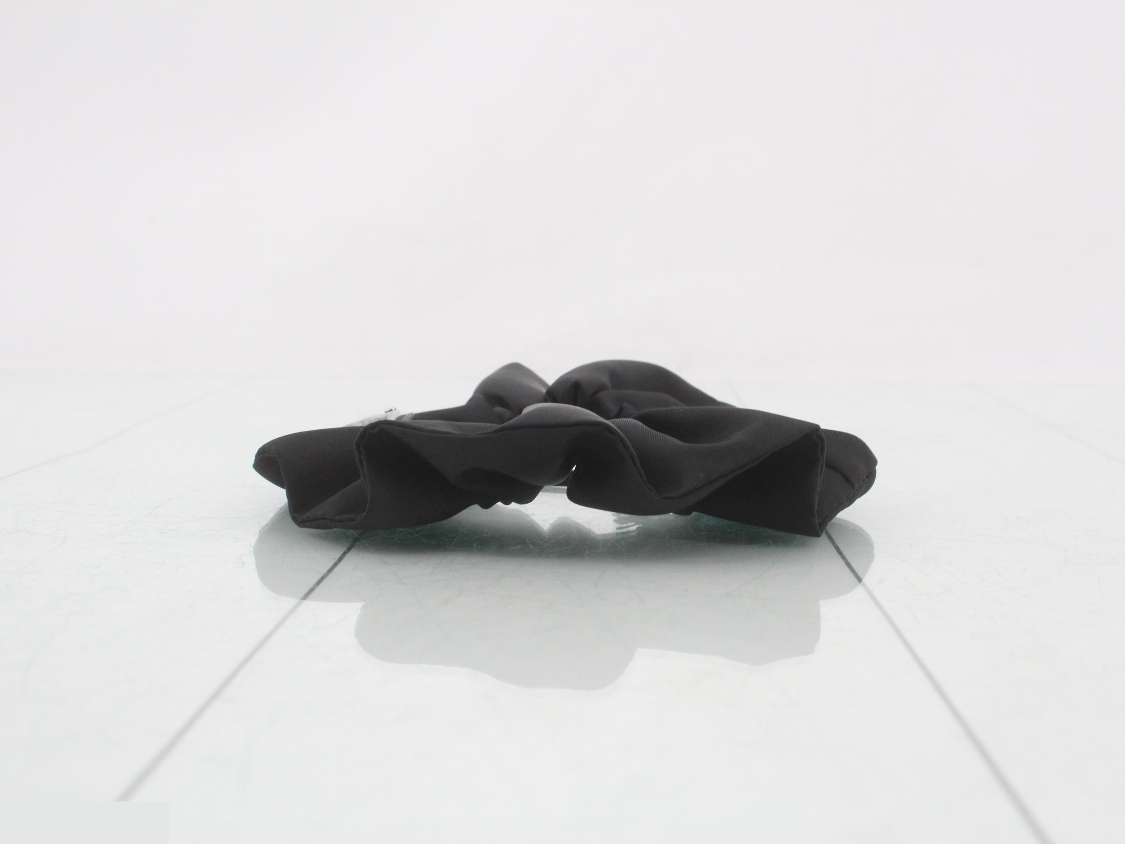 11F015 Scrunchie, Triangle Logo, Nylon, Tag Included, Unused, Stored Item, Box — view 3