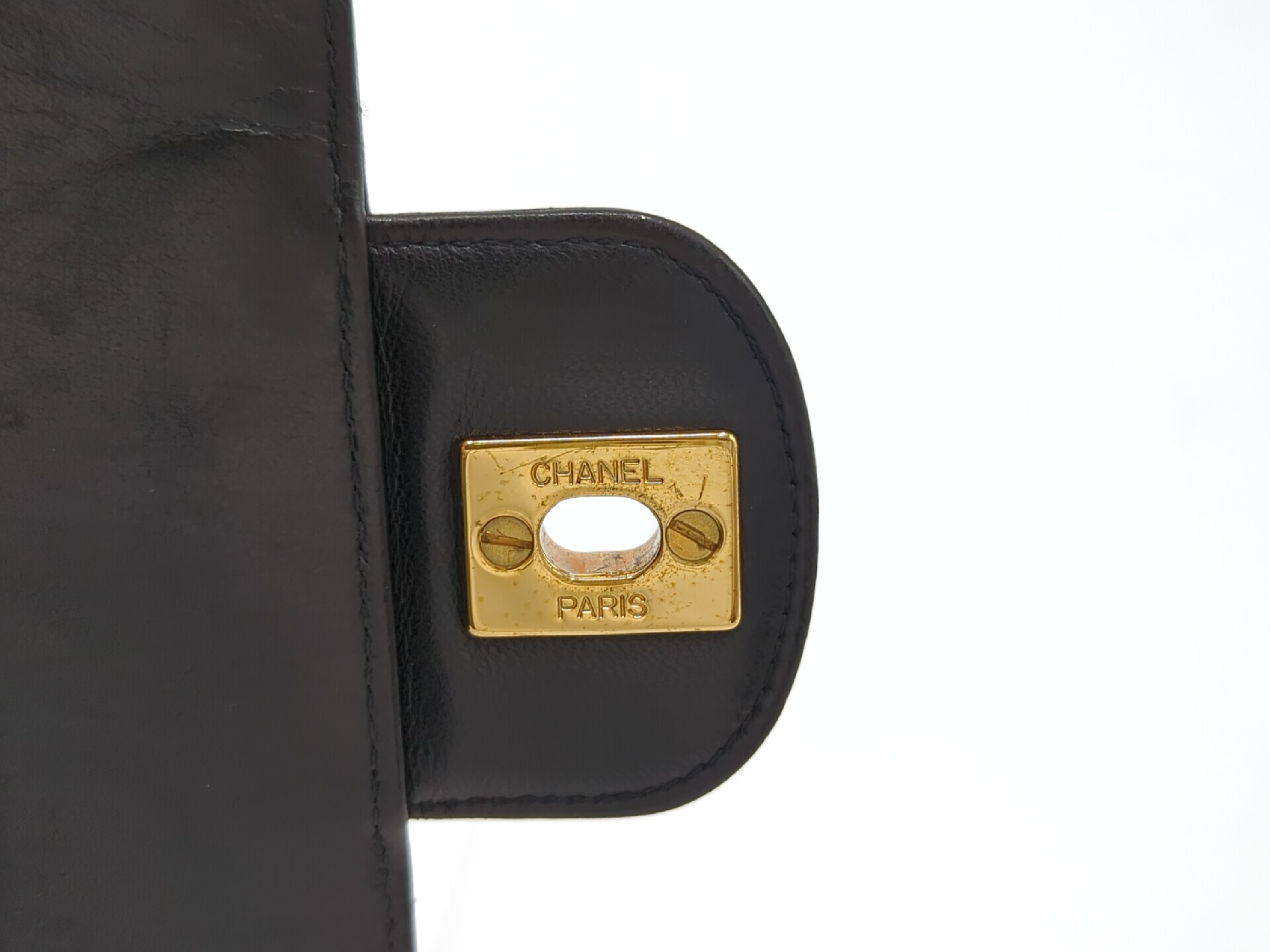 Lambskin Black Chain Shoulder Bag (Serial No. 3) — view 12