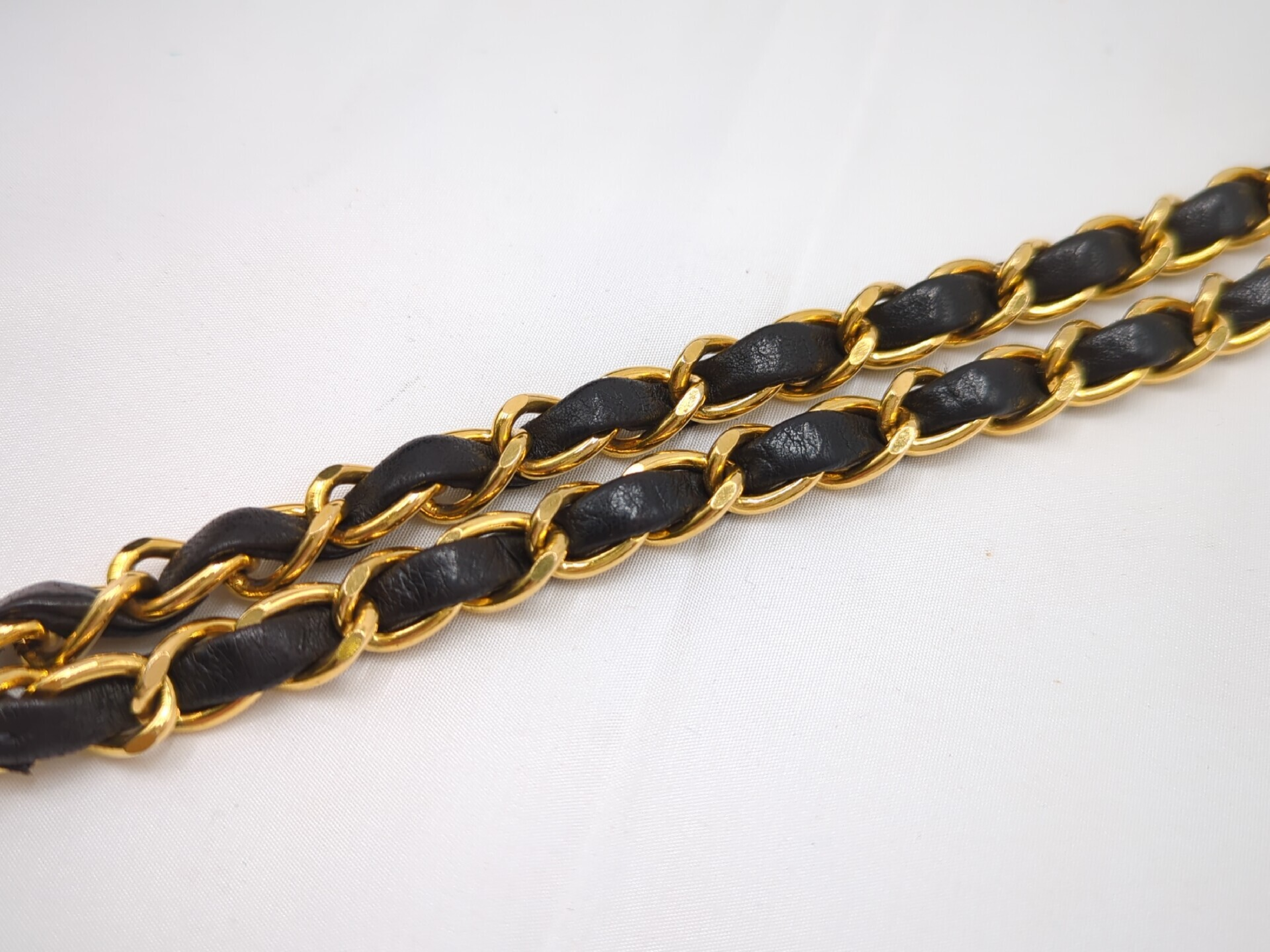 Lambskin Black Chain Shoulder Bag (Serial No. 3) — view 7