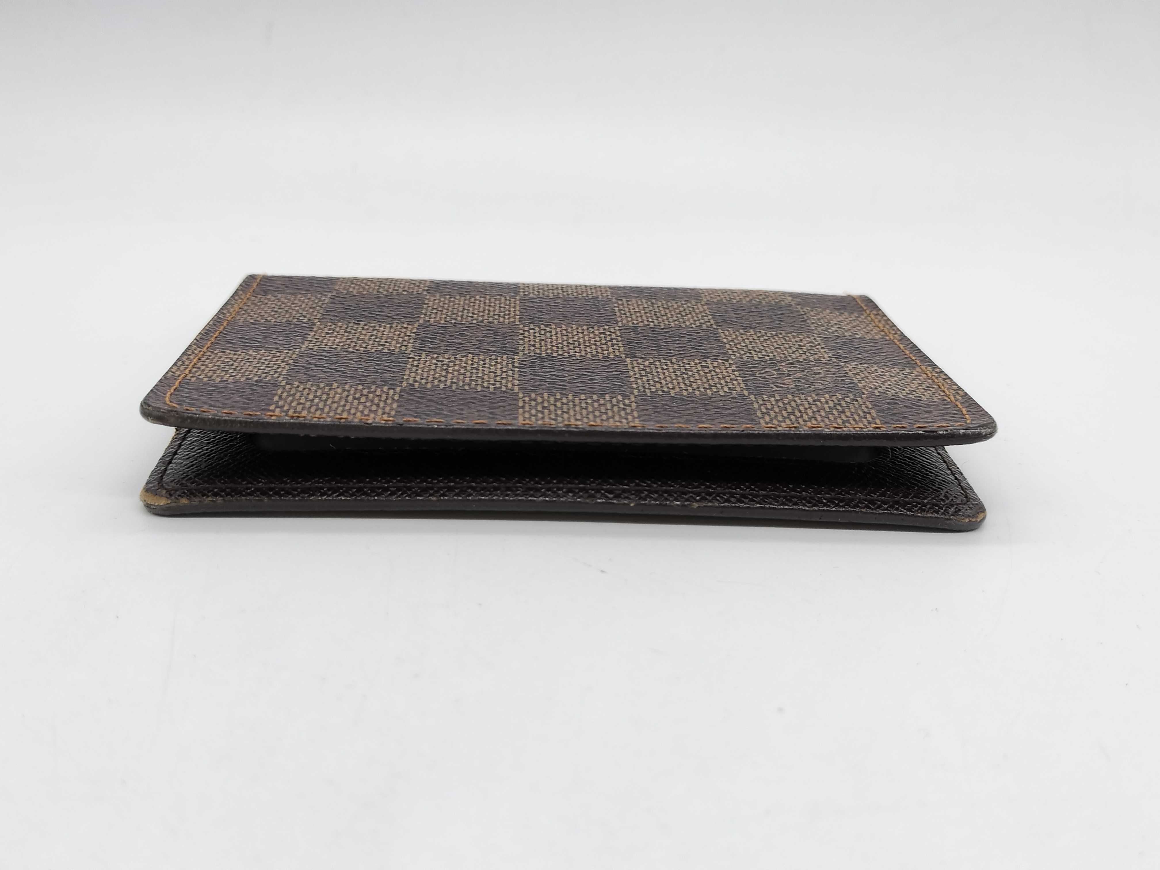 Damier Porte de Cartes Vertical Card Case — view 3
