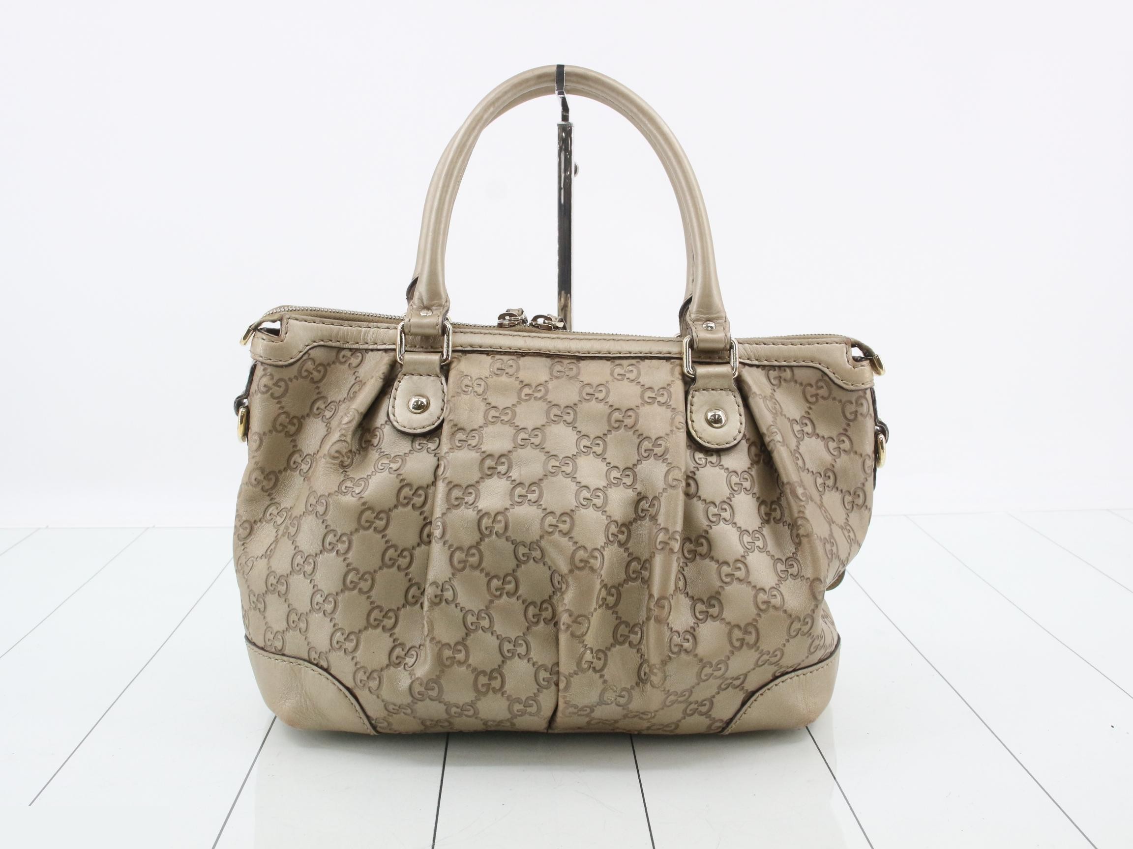 GG Shoulder Tote Bag, Metallic — view 2