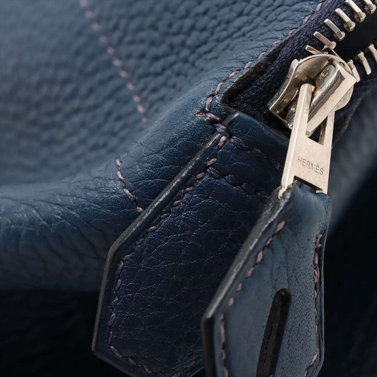 Bolide 31 Taurillon Clemence Blue de Malte Silver hardware M:2009 — view 13
