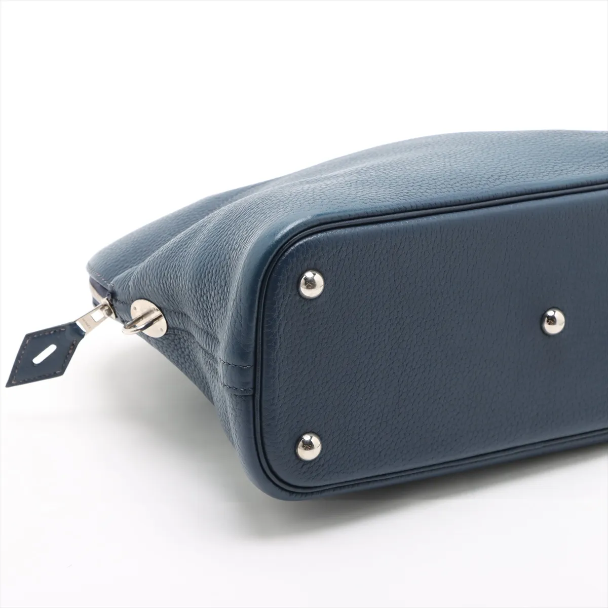 Bolide 31 Taurillon Clemence Blue de Malte Silver hardware M:2009 — view 4