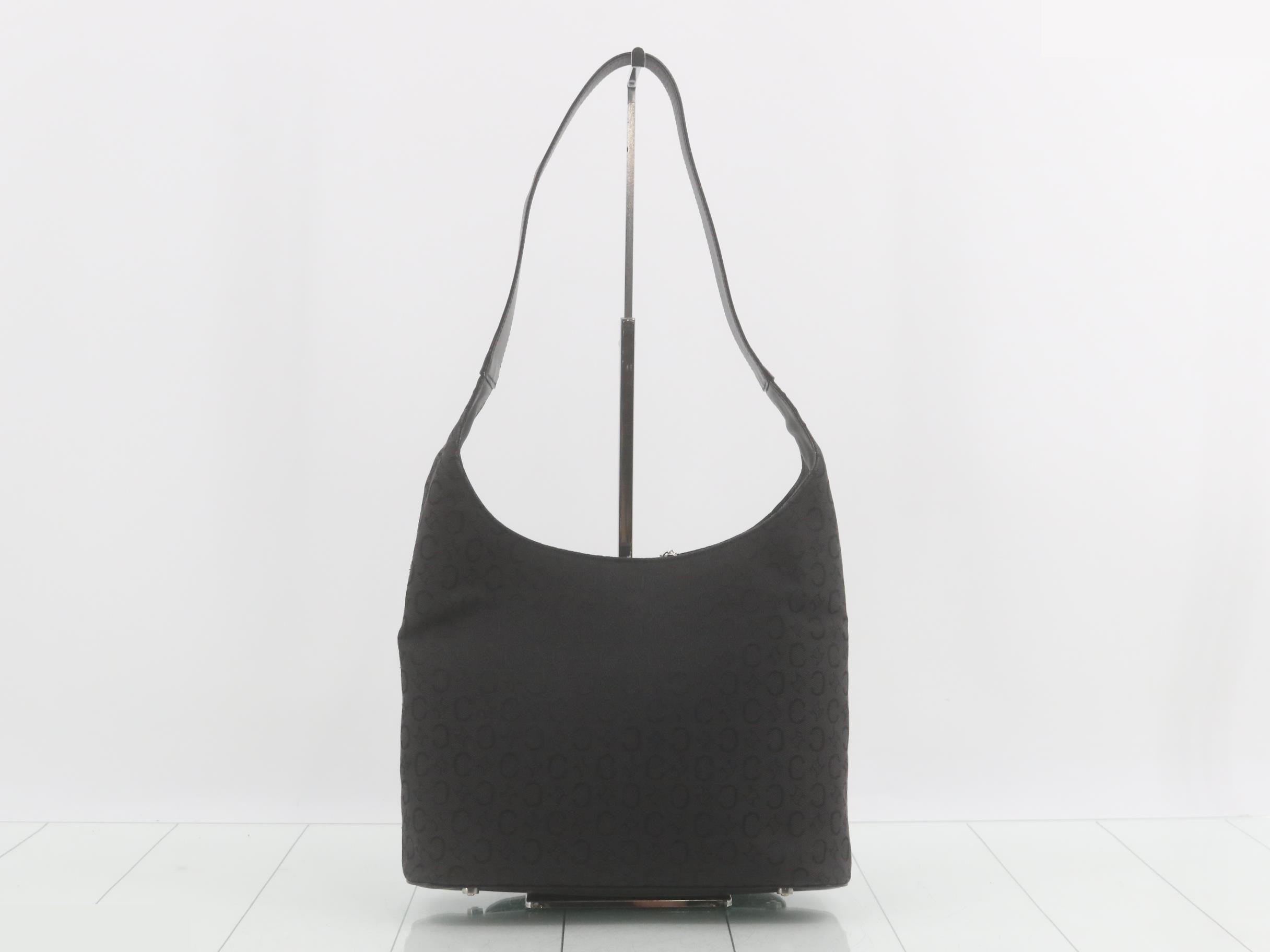 C Macadam Hobo Shoulder Bag with Pouch — view 2