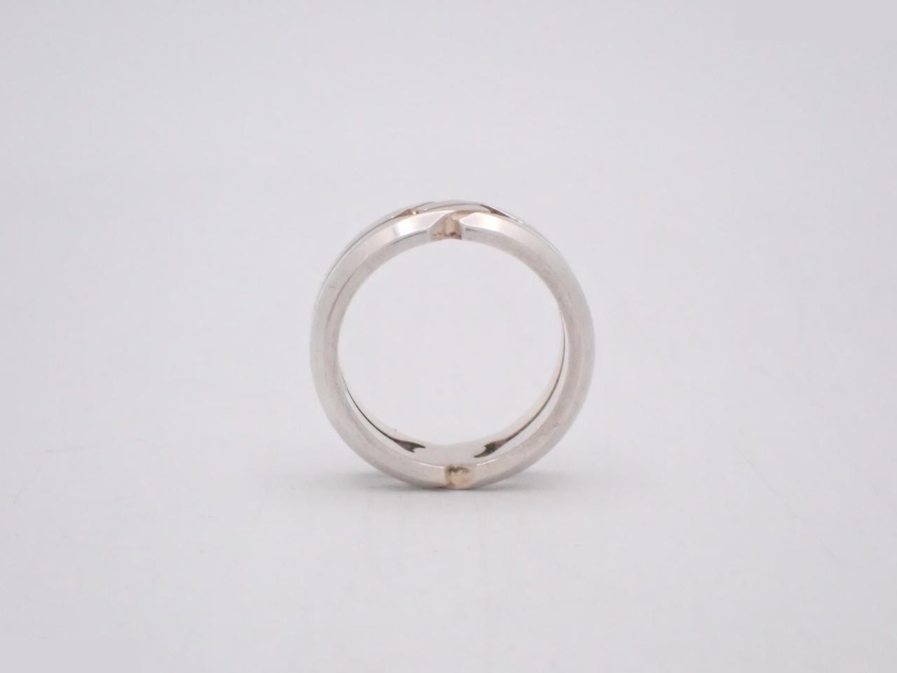 ring, 925 sterling silver, 6.4g, stamped "11", actual size #10 — view 3