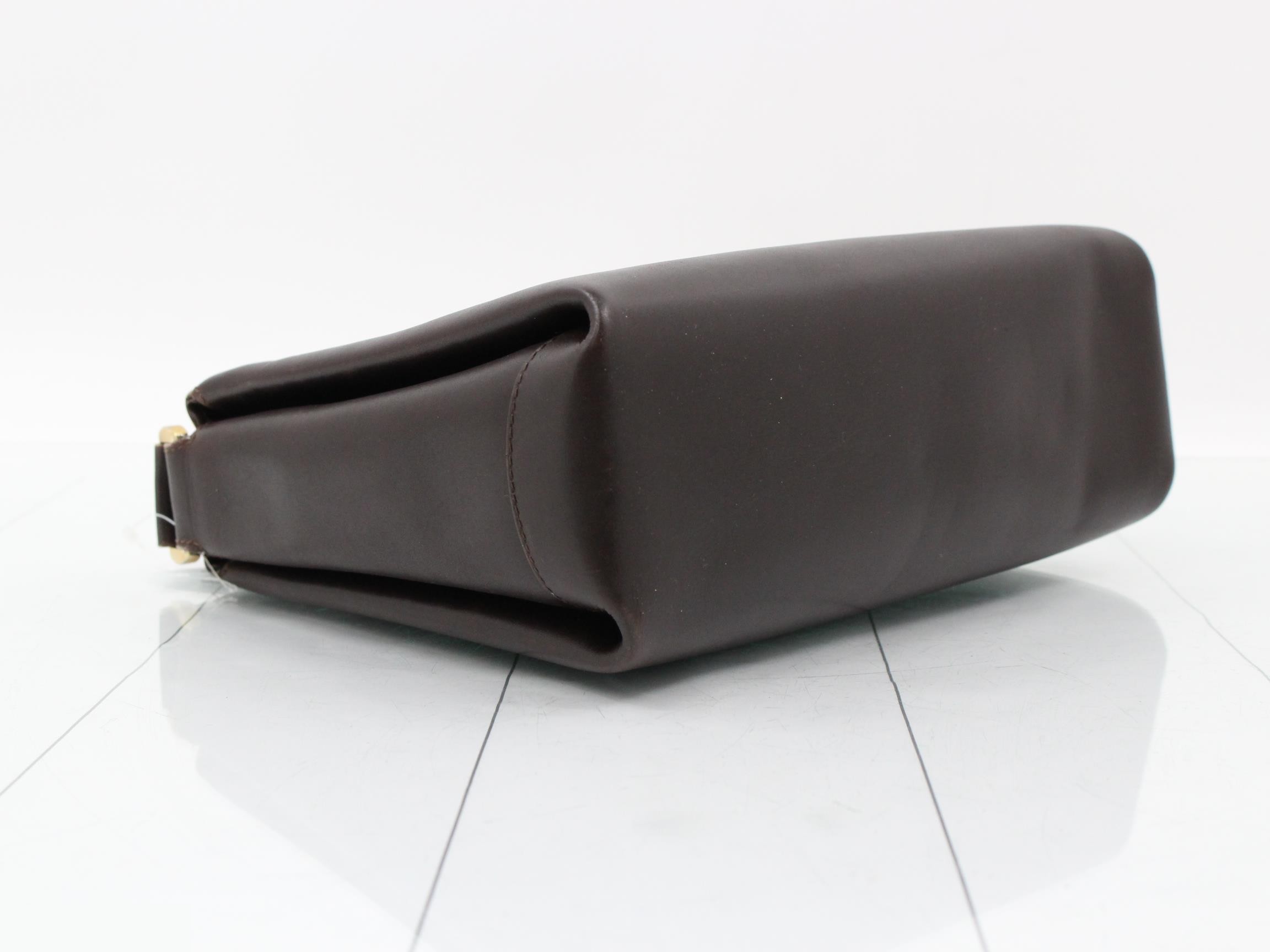 Turnlock Leather Hand Shoulder Bag — view 5