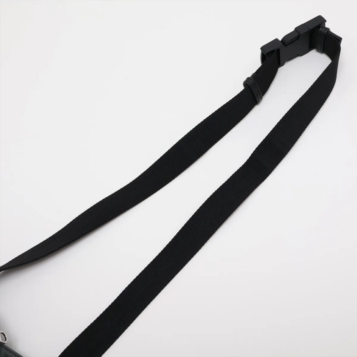 Nylon Waist Pouch, Gray — view 5