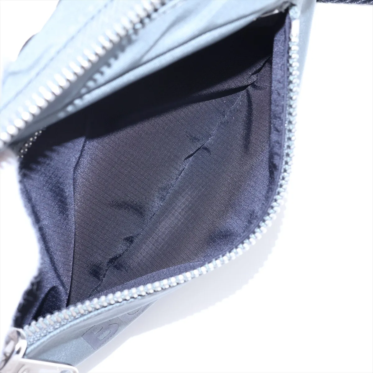 Nylon Waist Pouch, Gray — view 7