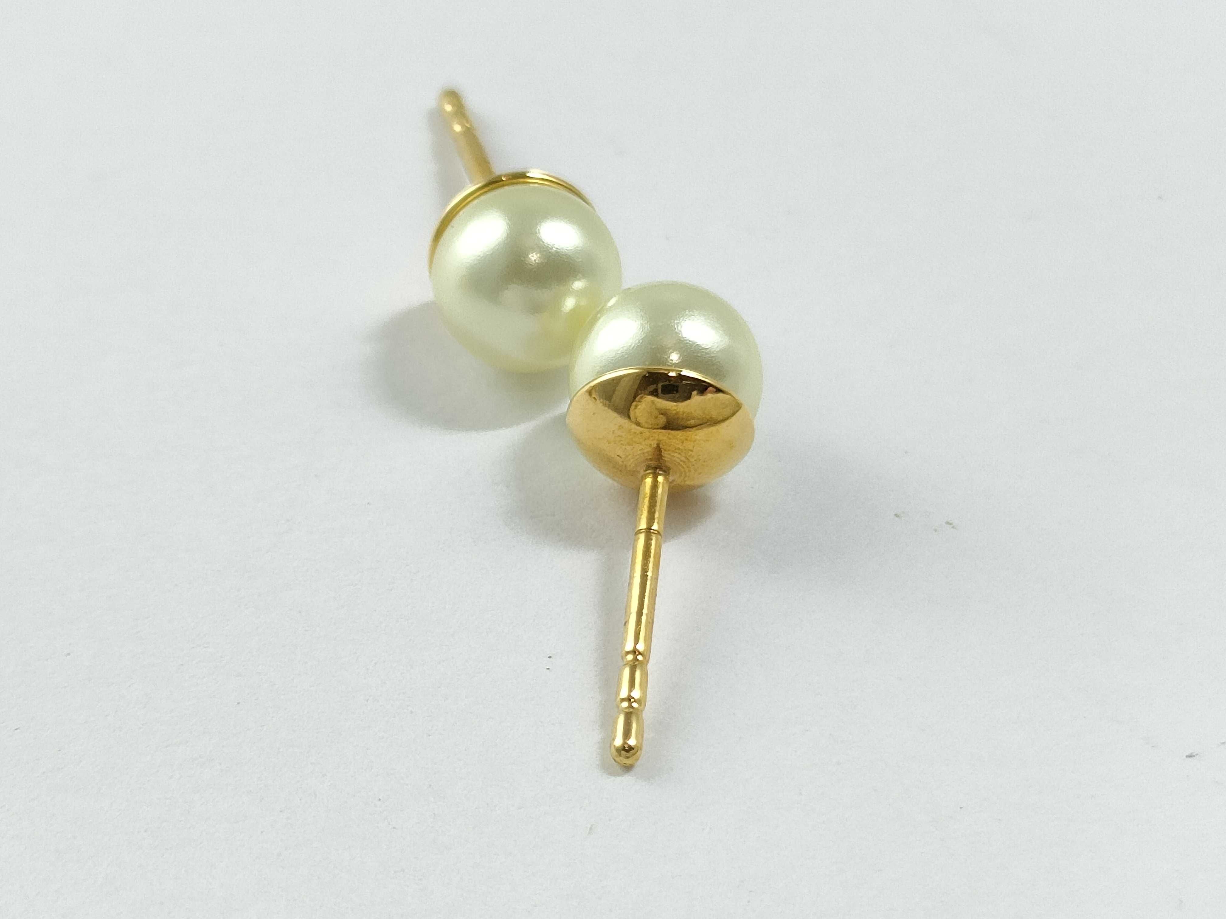 Tribal Pearl Earrings — view 12