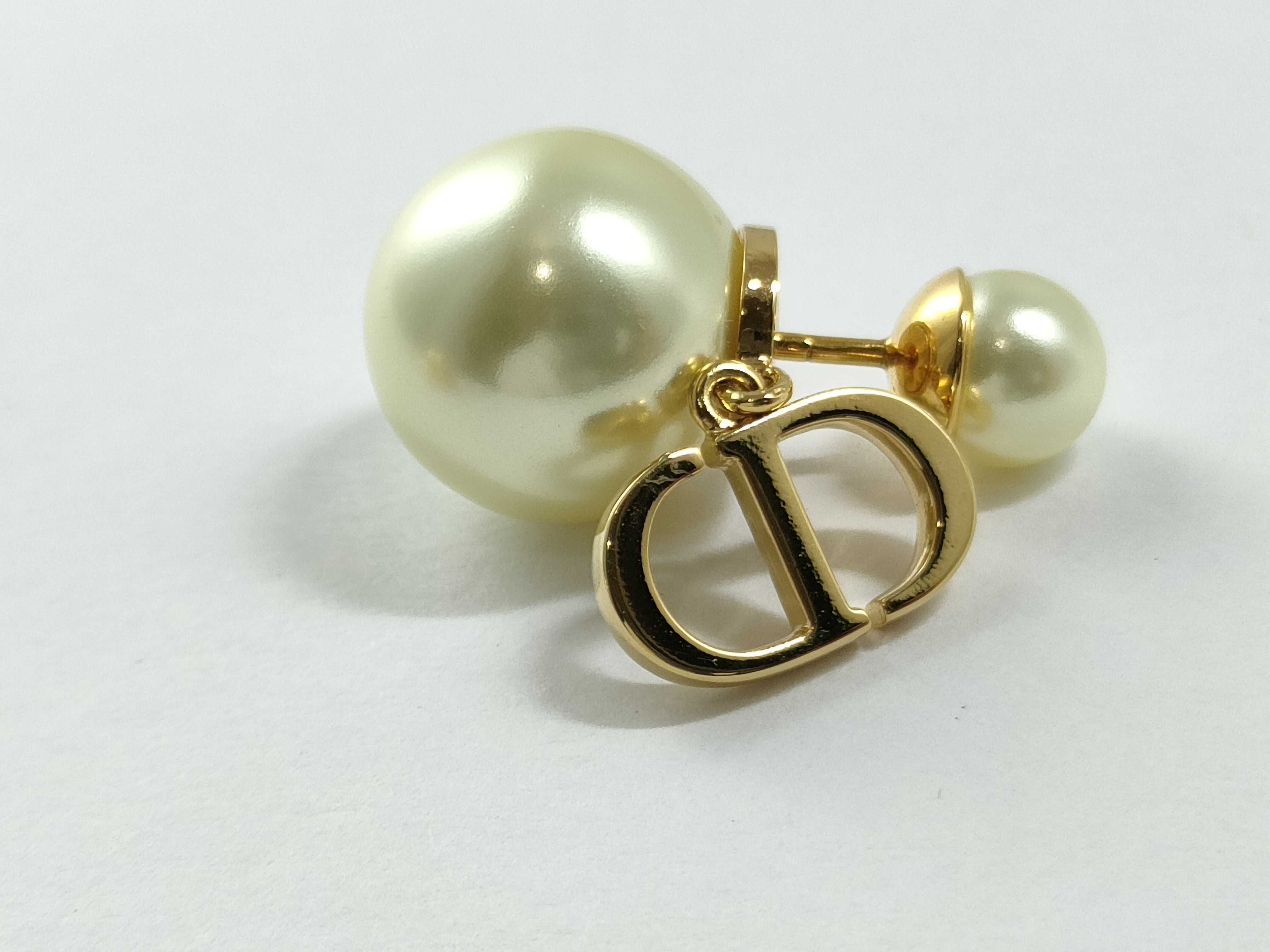 Tribal Pearl Earrings — view 13