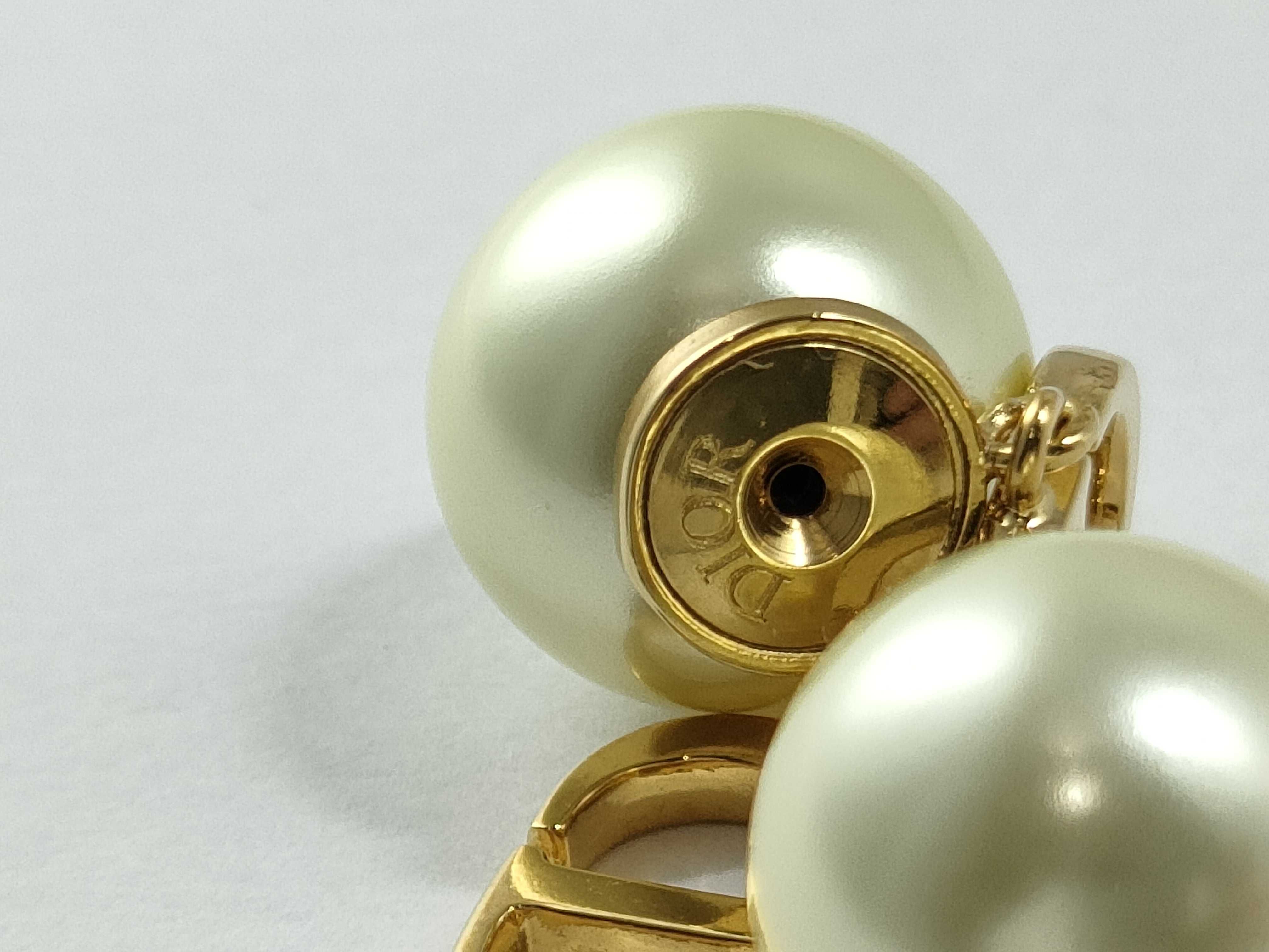 Tribal Pearl Earrings — view 5