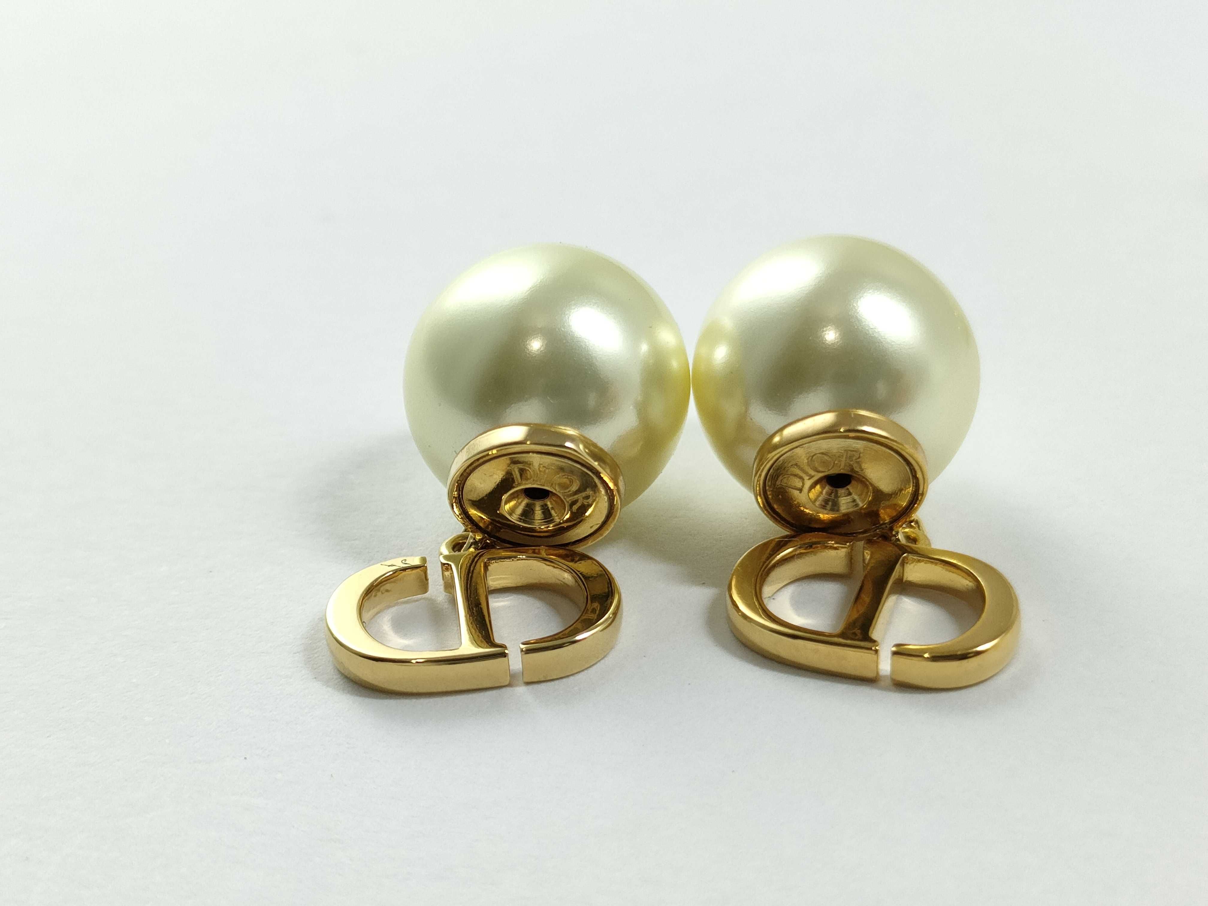 Tribal Pearl Earrings — view 7
