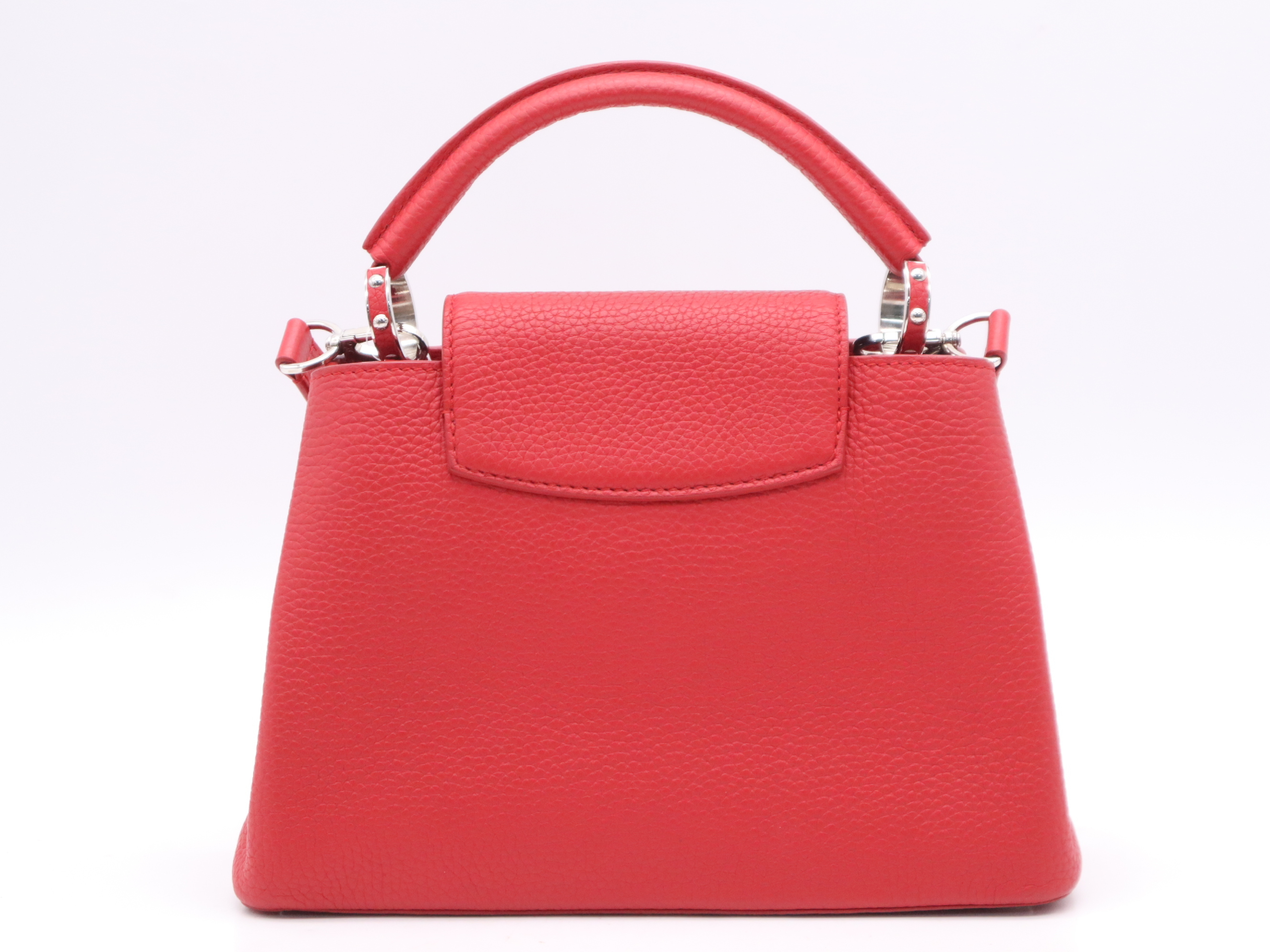 M94754 Parnasséa Capucines BB Ruby Handbag with Shoulder Strap — view 2