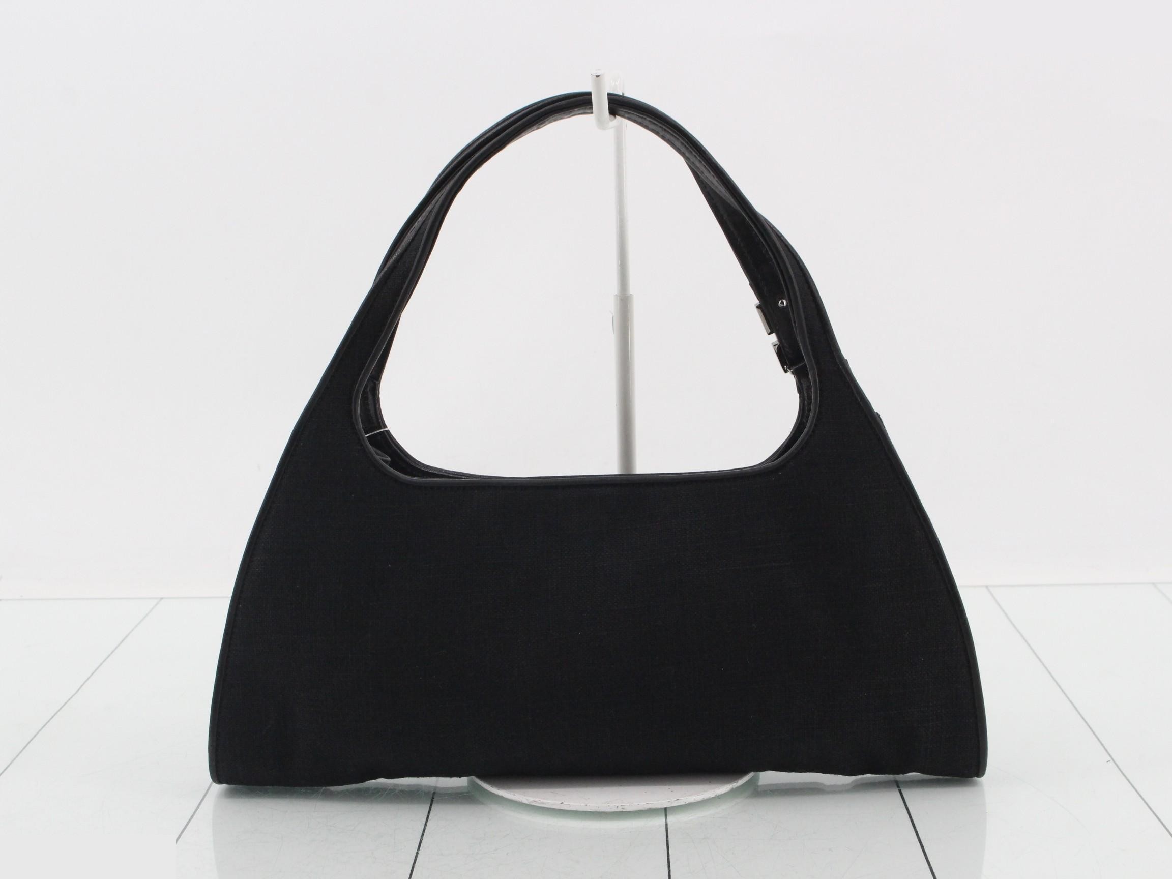 Logo plate handbag shoulder bag — view 2