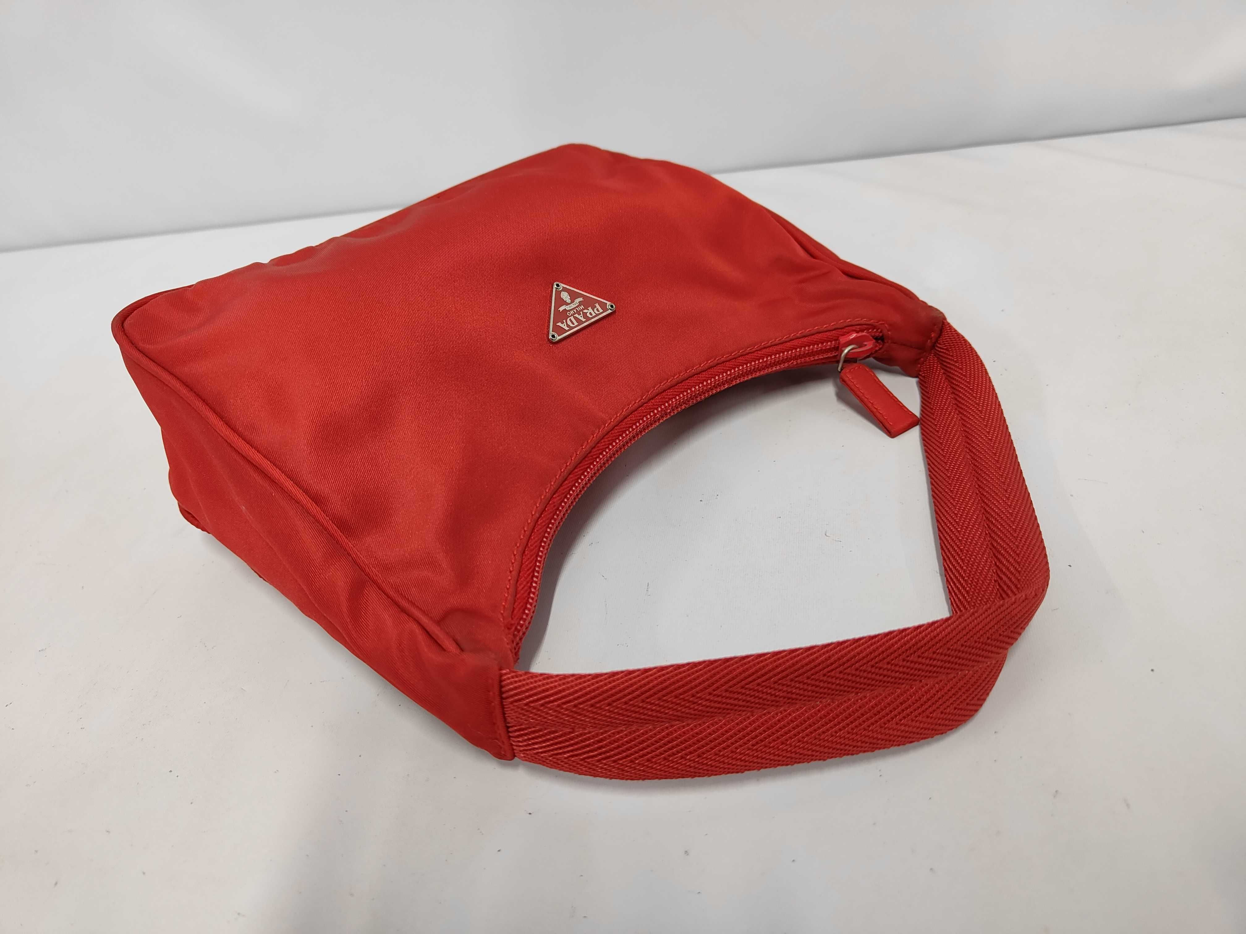 Nylon Handbag Red Handbag — view 5