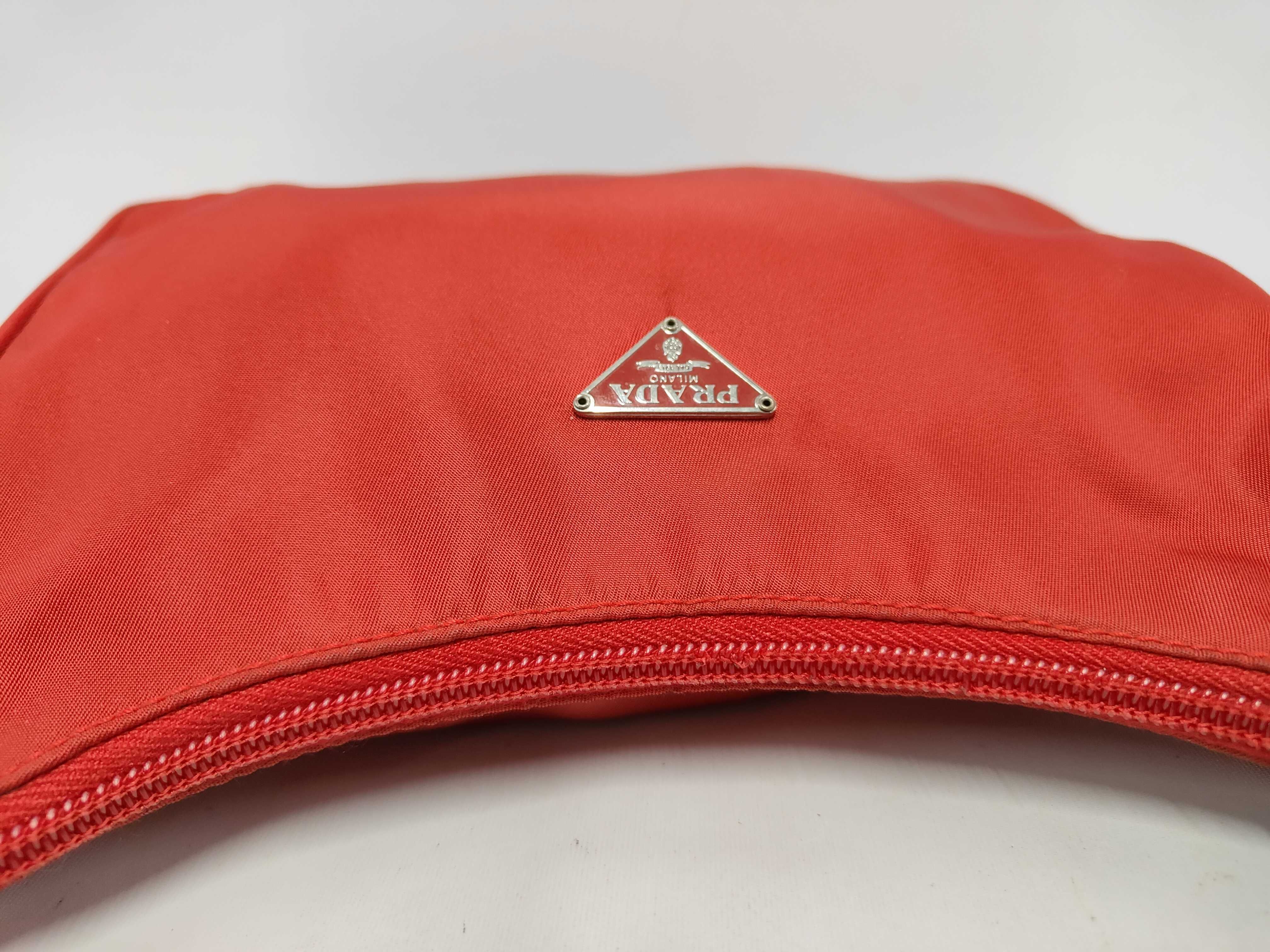 Nylon Handbag Red Handbag — view 8
