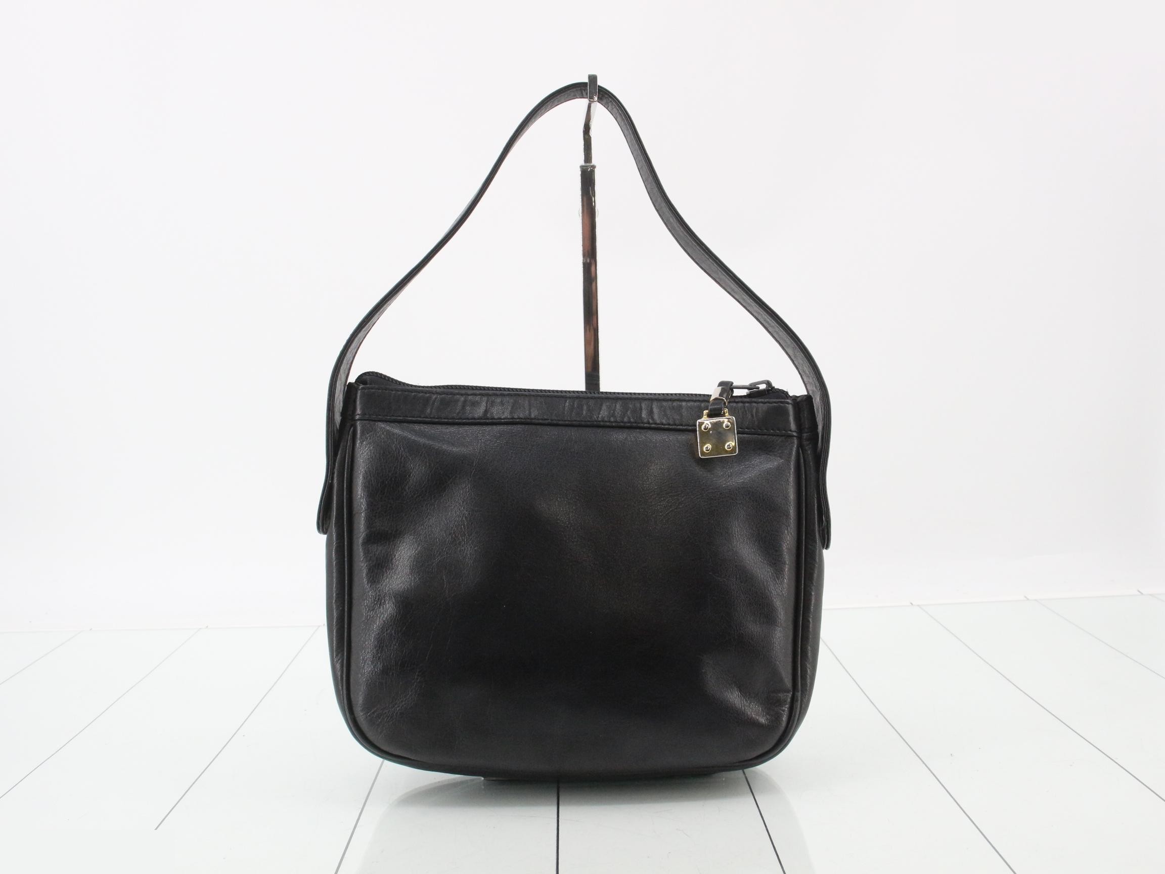 Anagram Leather Shoulder Bag — view 2