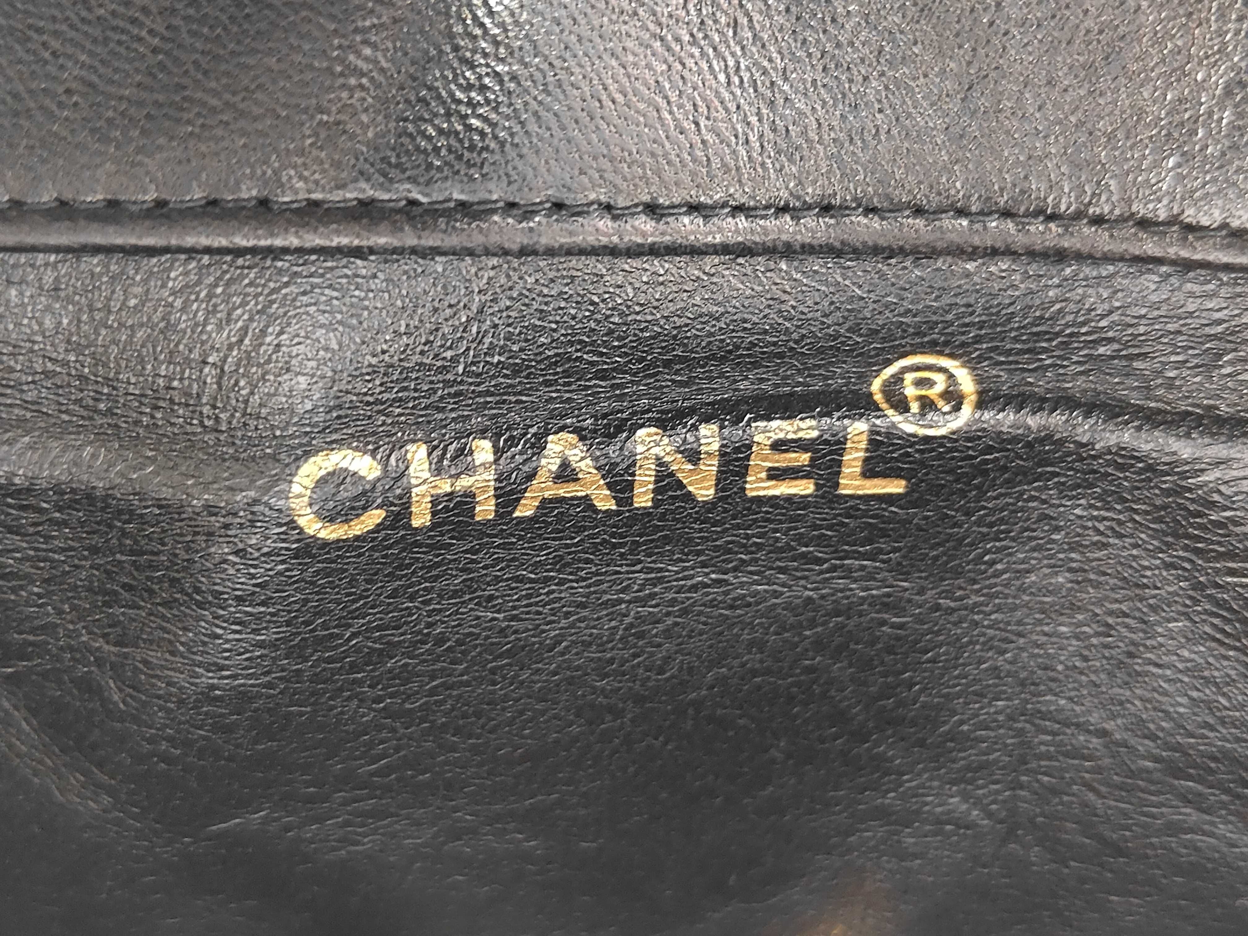 Matelassé/Lambskin Black Backpack — view 11