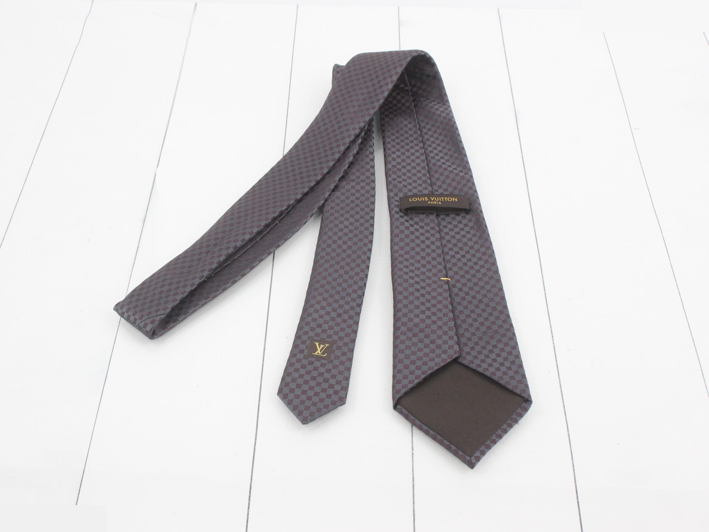 Damier necktie — view 2