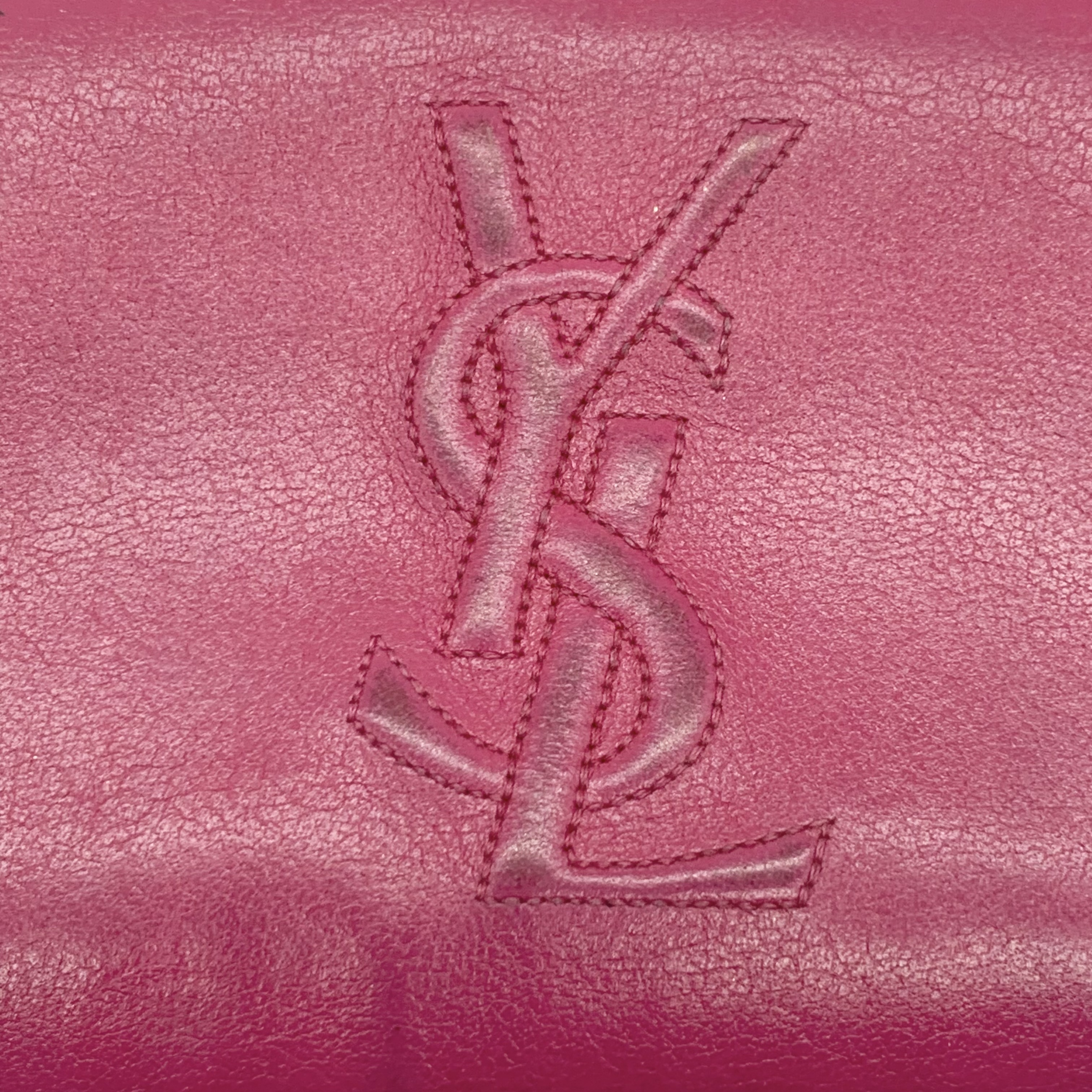 Pink Round Zip Long Wallet — view 11