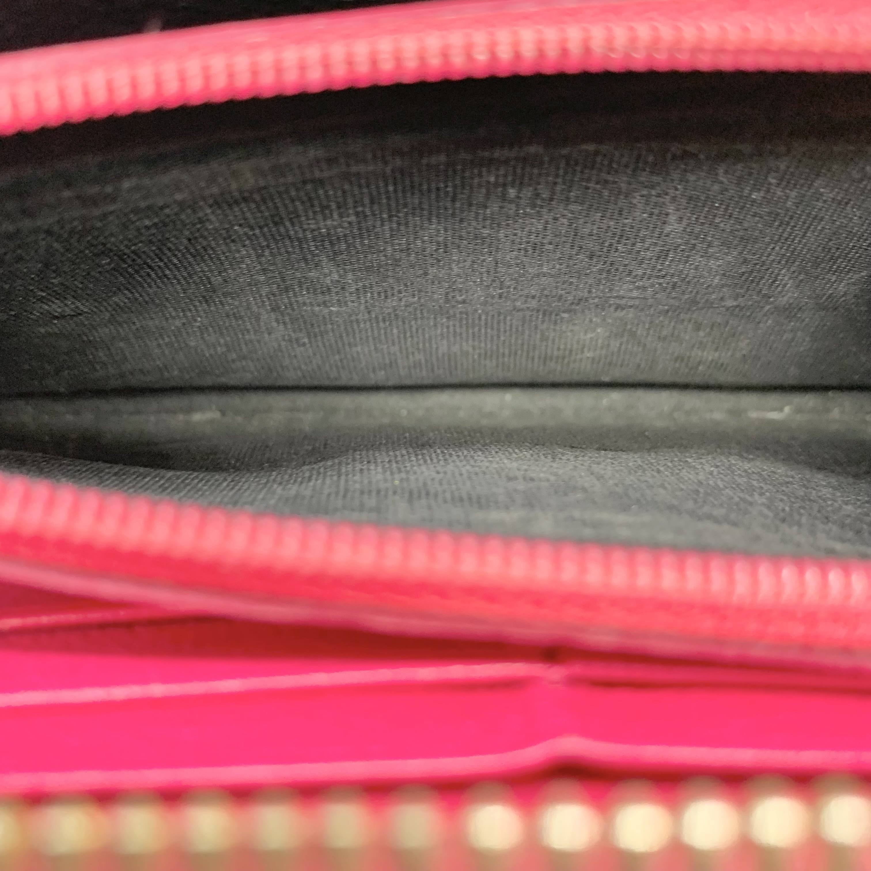 Pink Round Zip Long Wallet — view 3