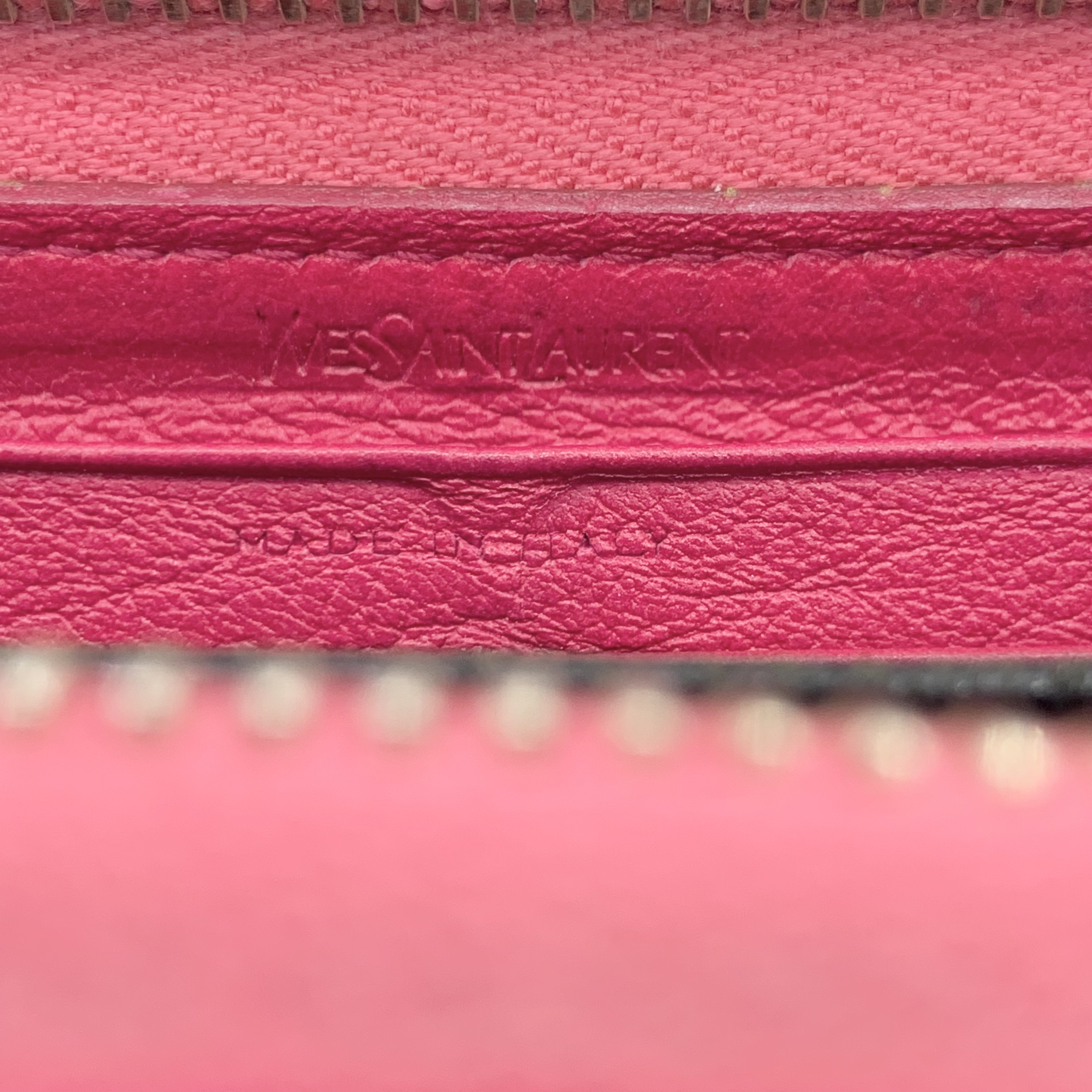 Pink Round Zip Long Wallet — view 9