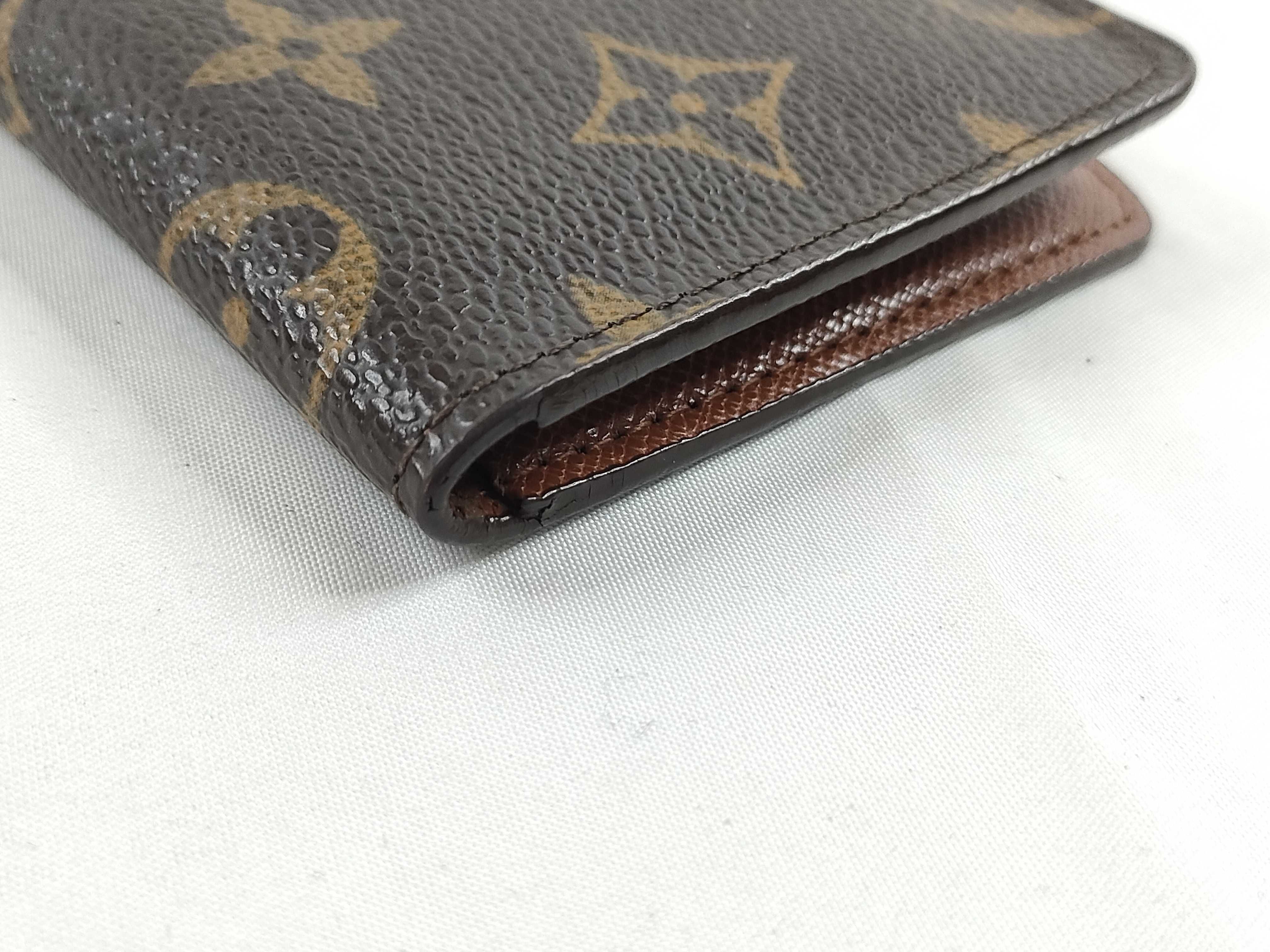 Monogram Louis Vuitton Pass Case Card Case — view 3