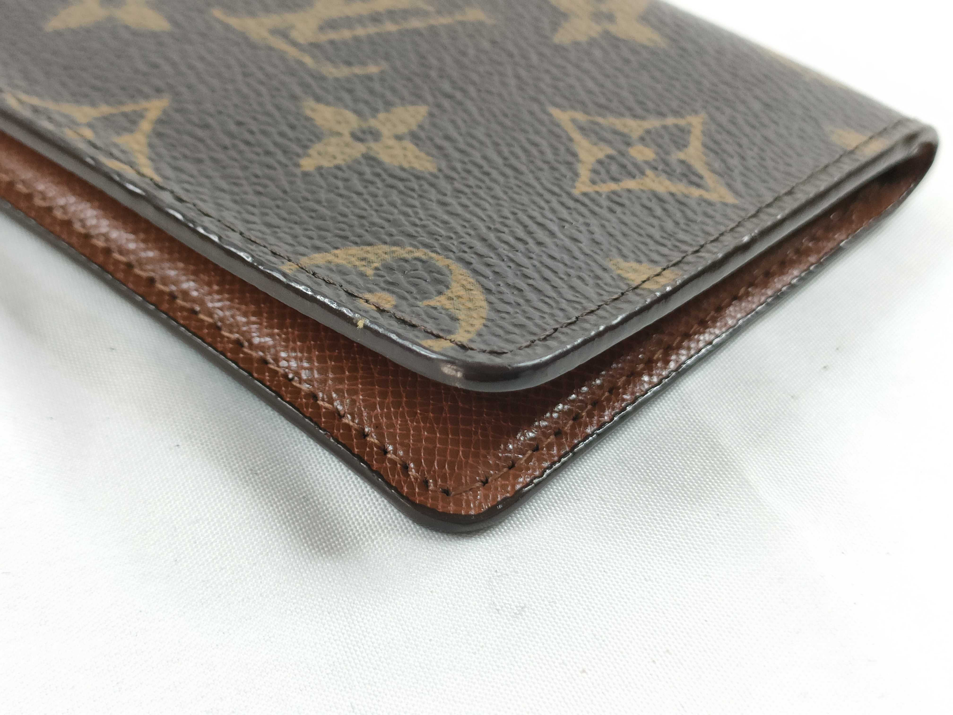 Monogram Louis Vuitton Pass Case Card Case — view 4