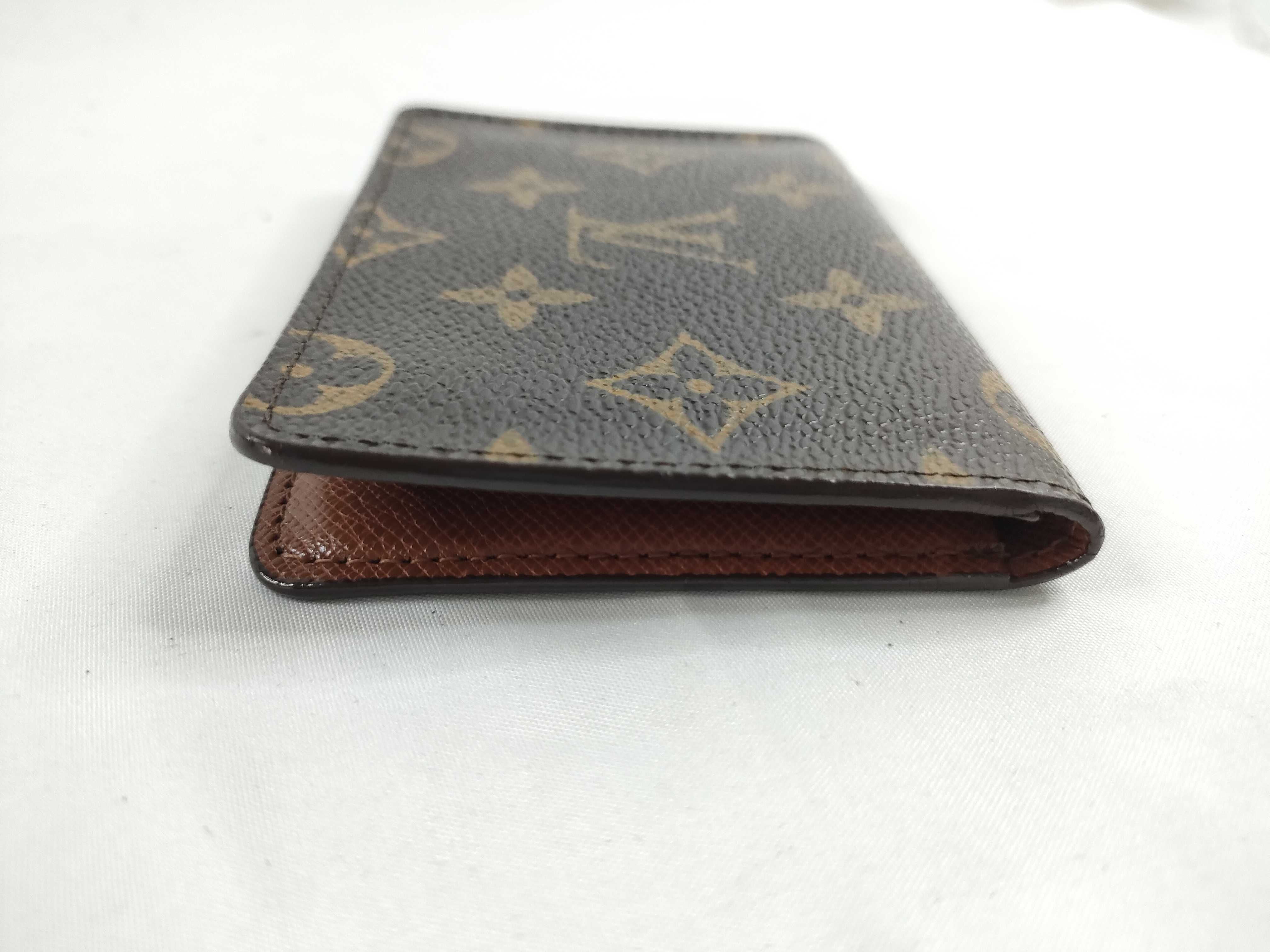 Monogram Louis Vuitton Pass Case Card Case — view 5