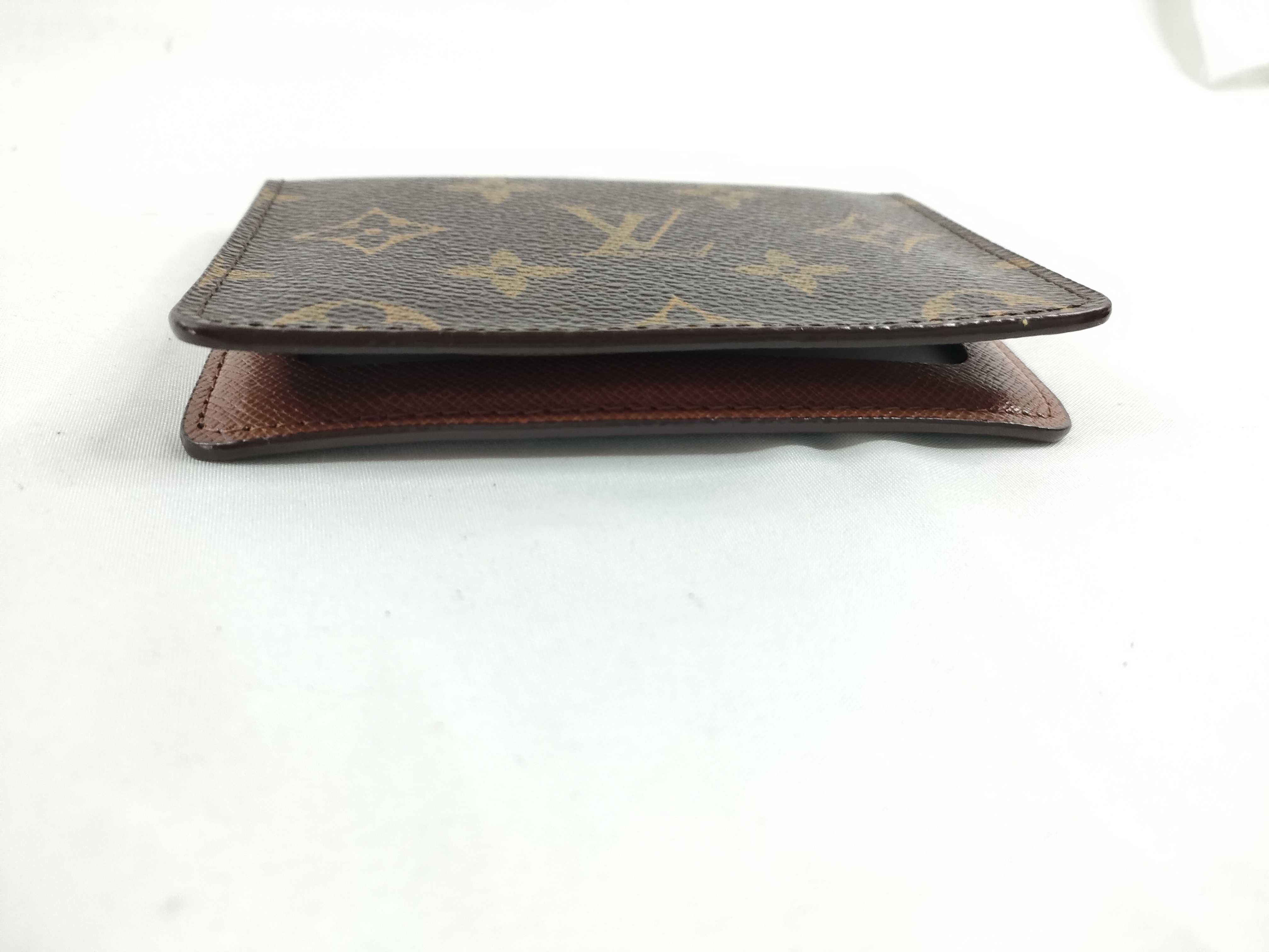 Monogram Louis Vuitton Pass Case Card Case — view 6