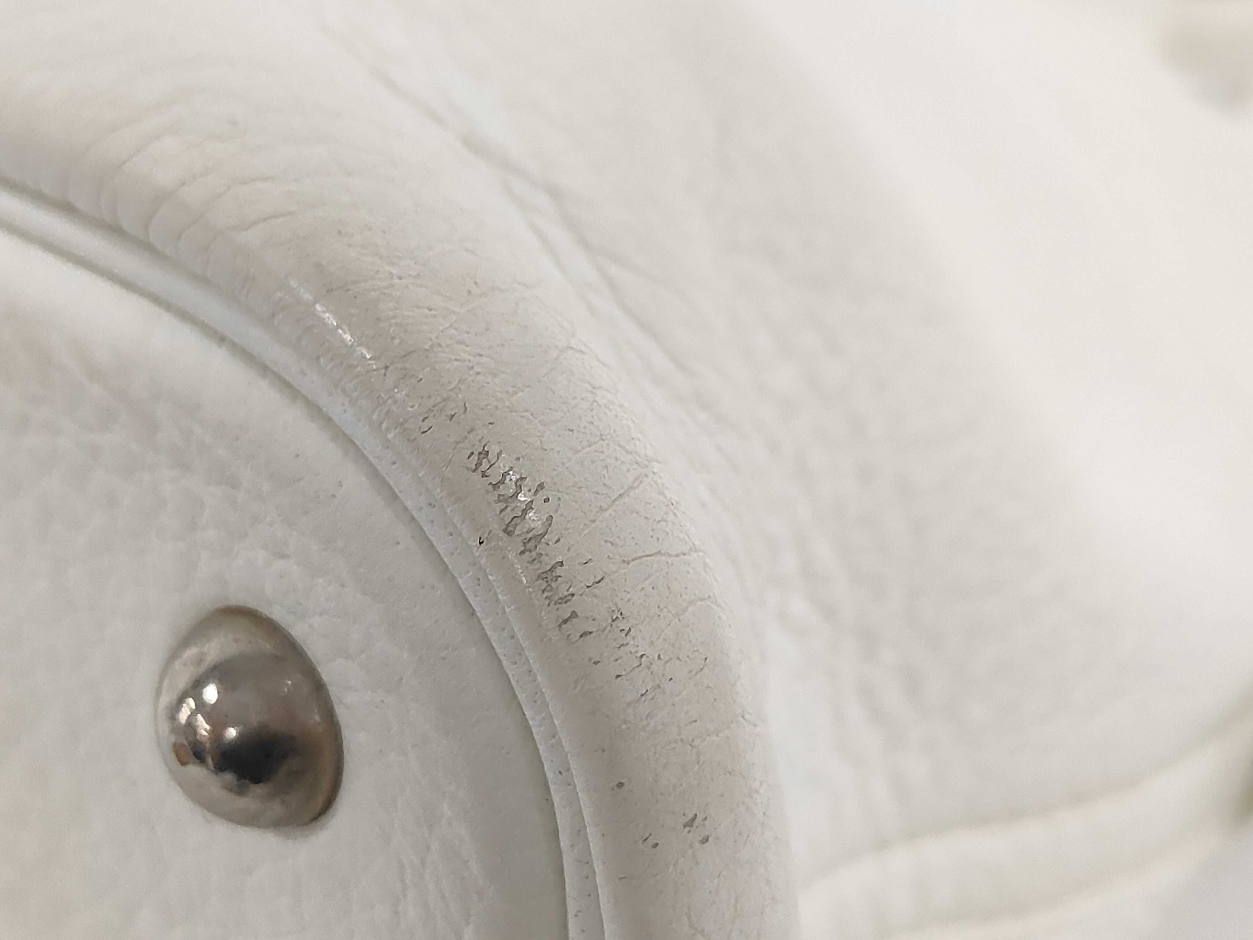 Bolide 31 Taurillon Clemence White 2-way Handbag J Stamp — view 4
