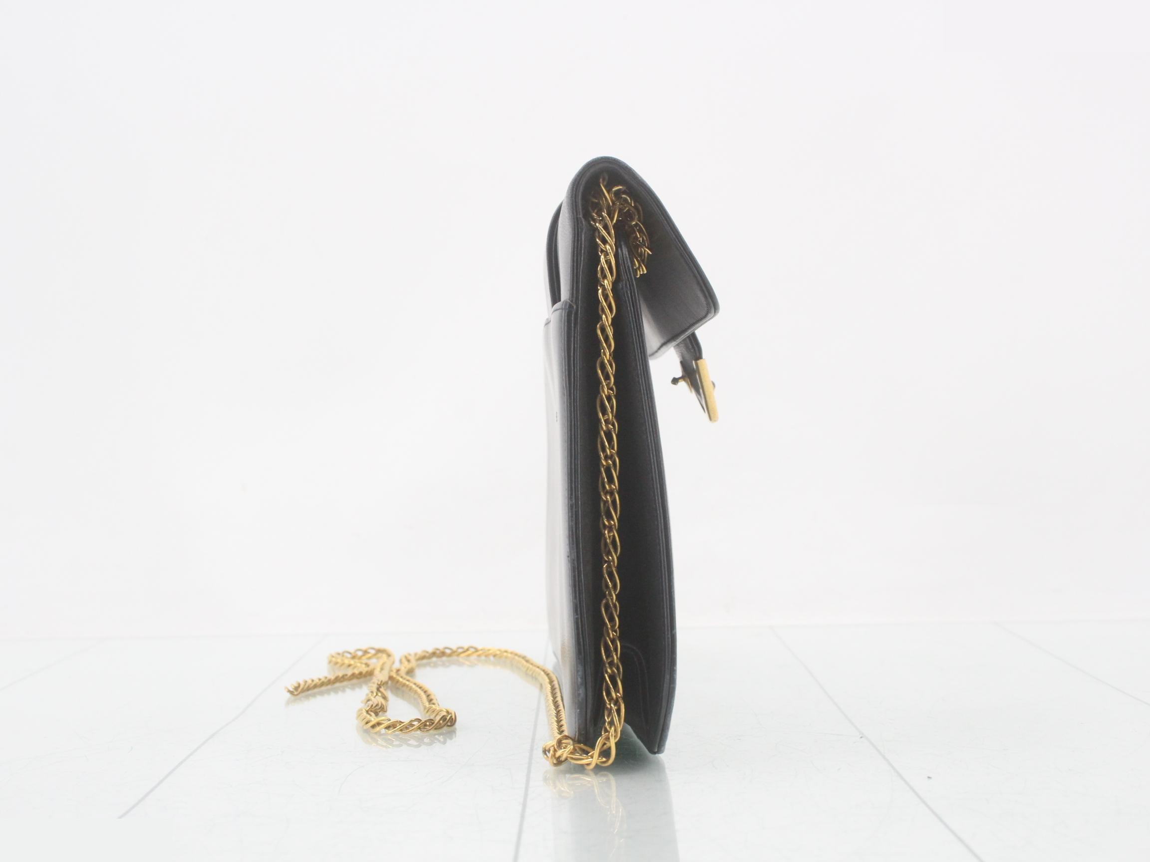 Sapphire Line Chain Shoulder Bag — view 4