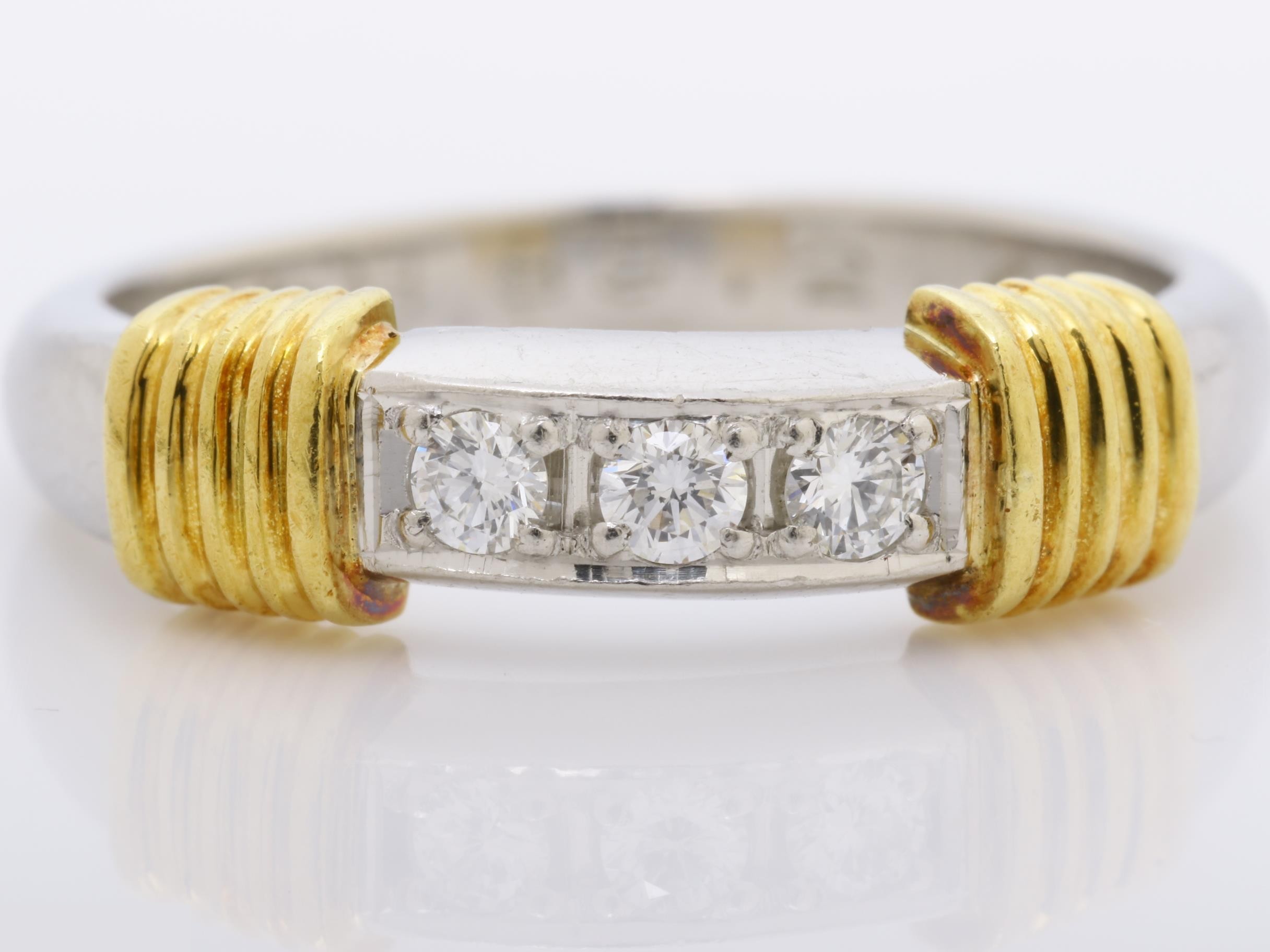 PT950/750YG Diamond 5.7g #12 — view 2