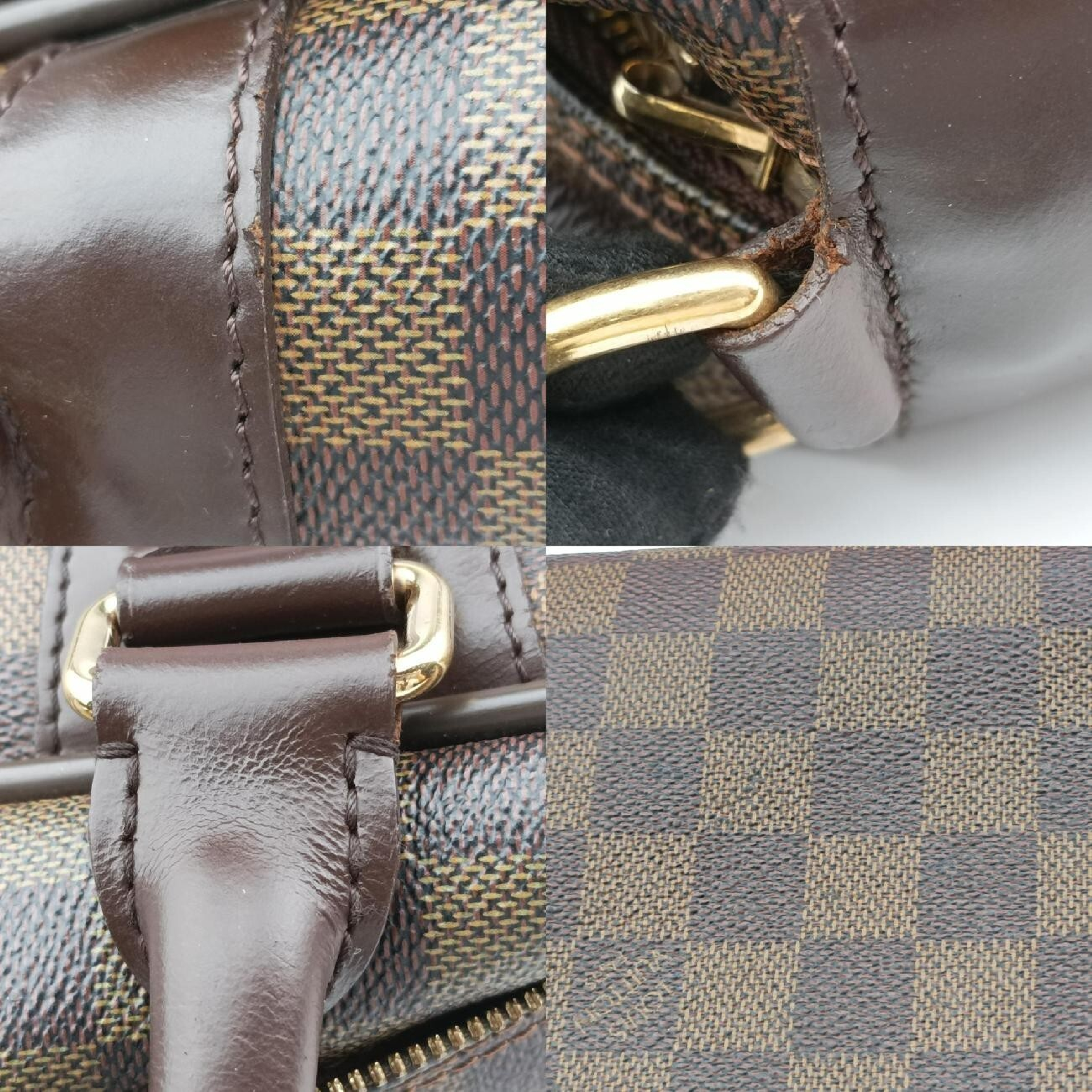Icare Ebene Damier Canvas N23252 AS1110 Handbag — view 10