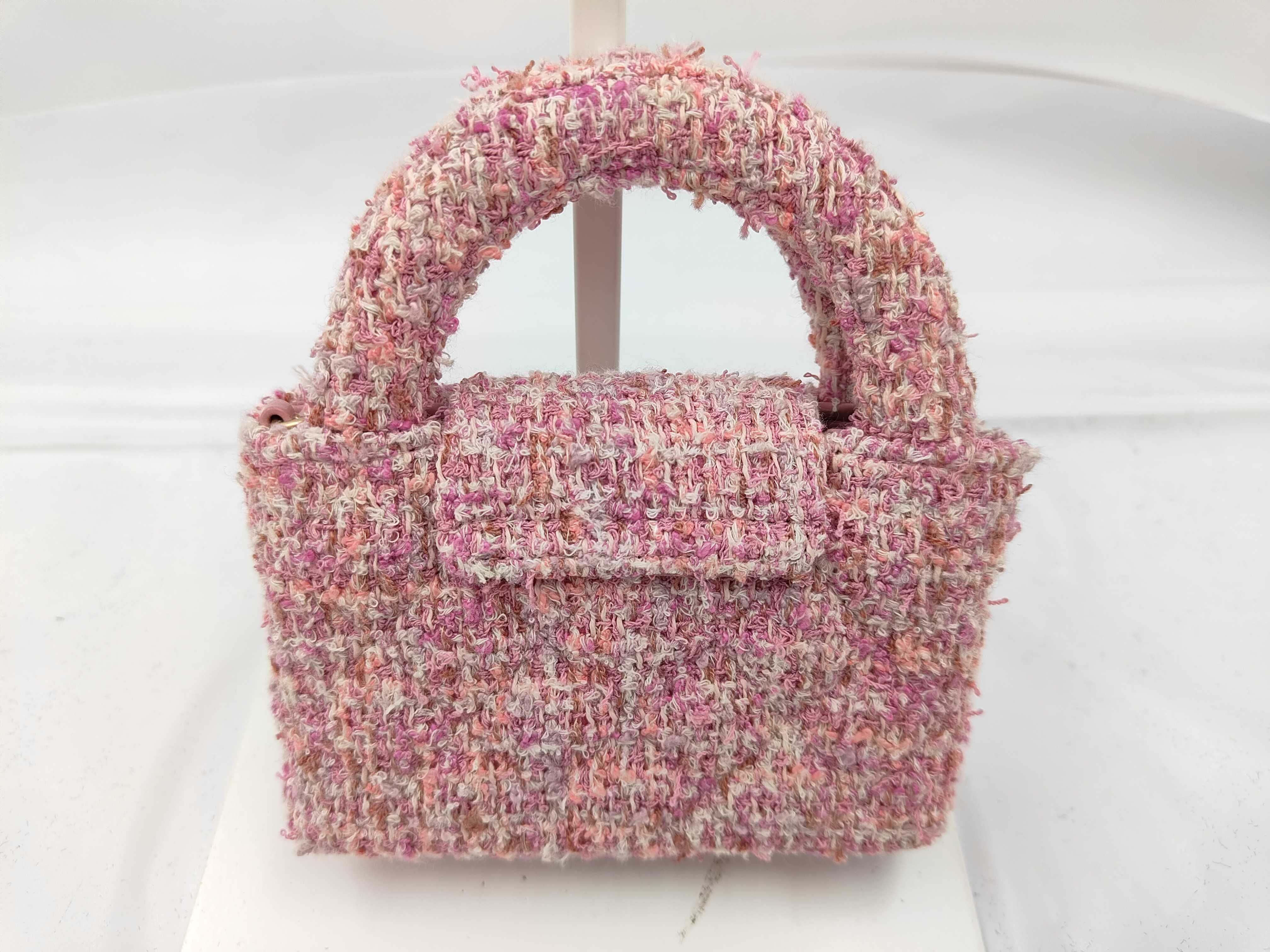 Matelassé Tweed 2-Way Handbag — view 2