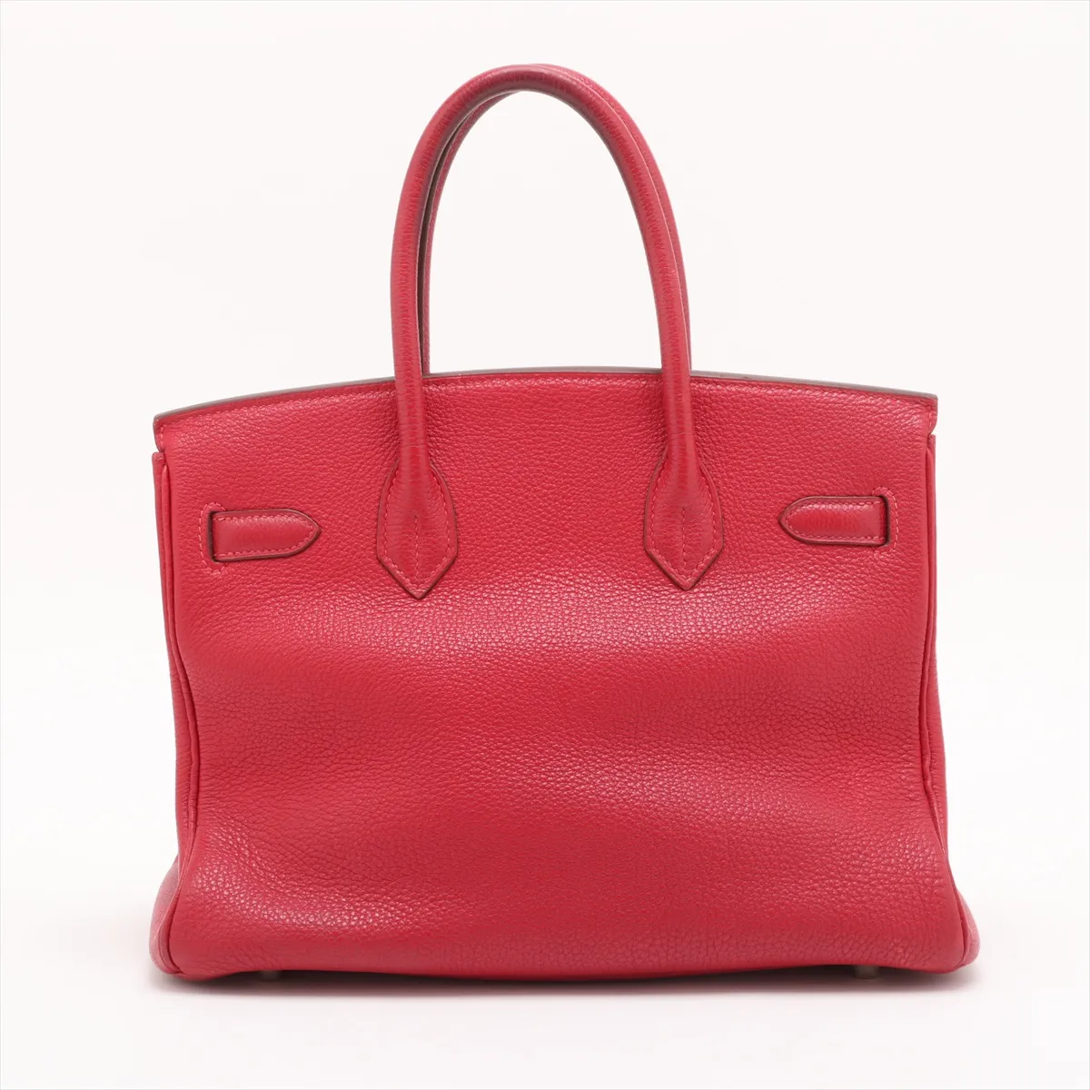 [Individually wrapped] Hermes Birkin 30 LeTourne Togo Rouge Vif Silver hardware F:2002 Star mark — view 2