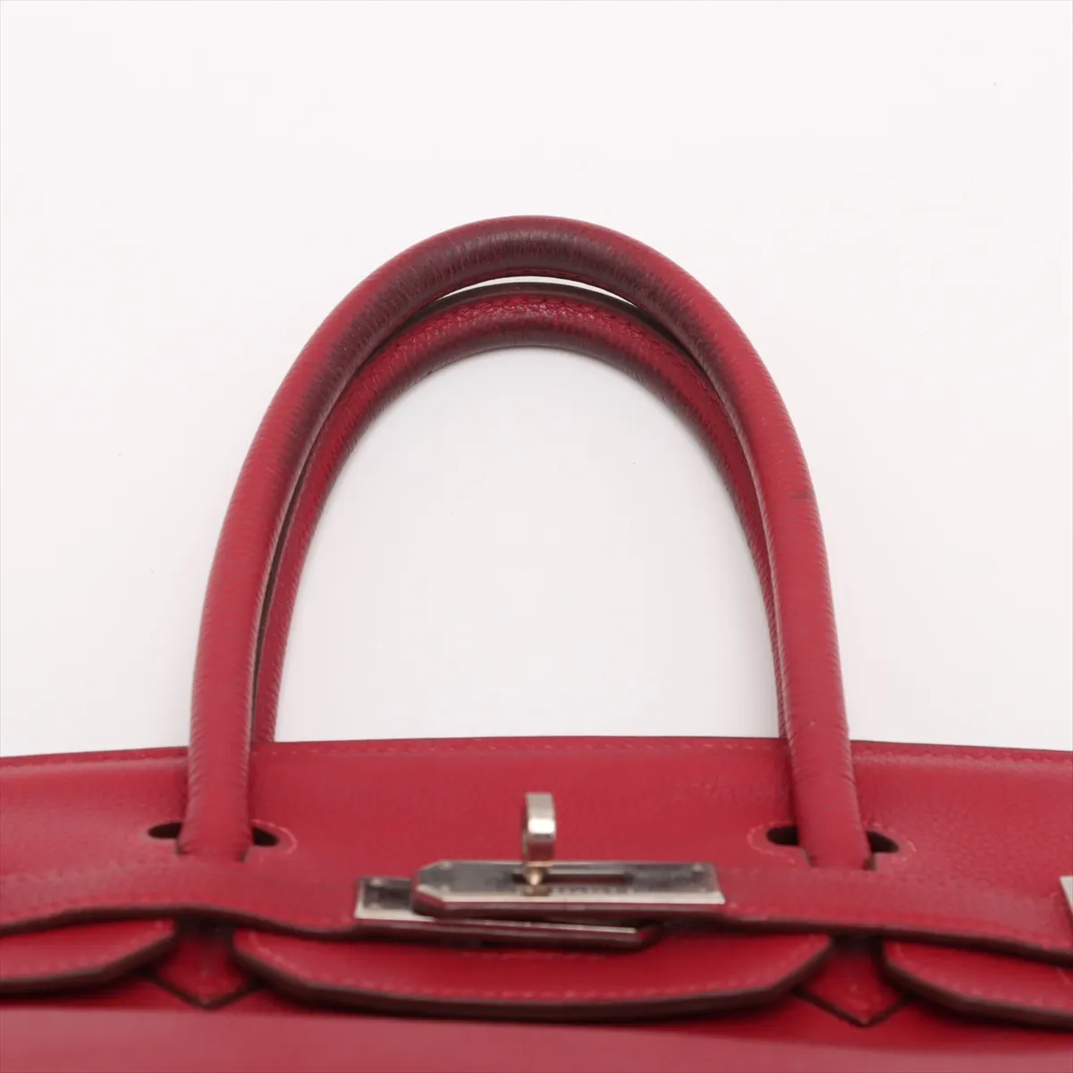 [Individually wrapped] Hermes Birkin 30 LeTourne Togo Rouge Vif Silver hardware F:2002 Star mark — view 6