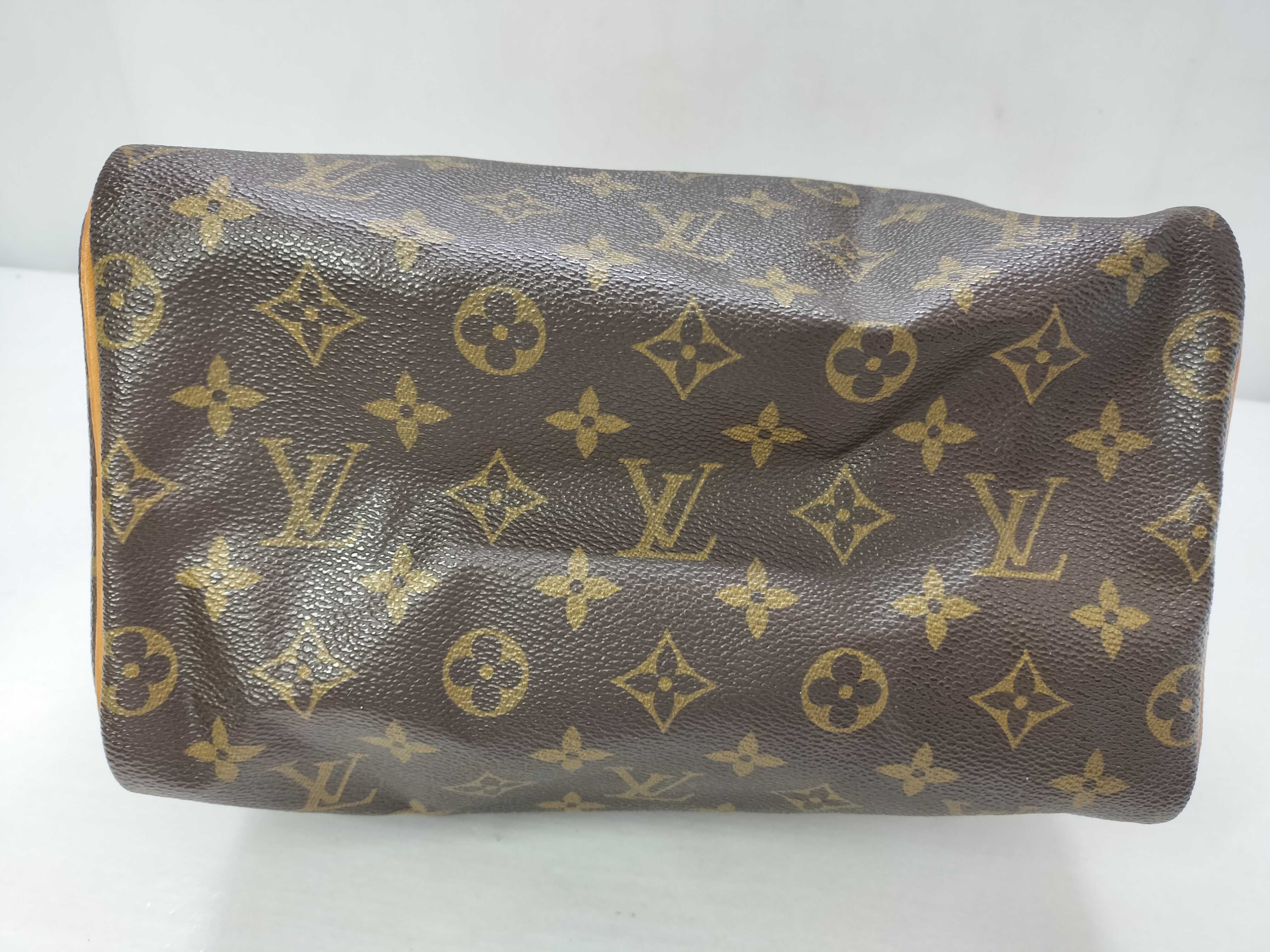 Monogram Speedy 25 Handbag with Key and Padlock — view 14