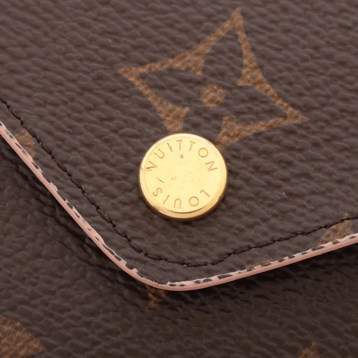 Monogram Pochette Kirigami M62034 SN4189 Brown Pouch — view 12