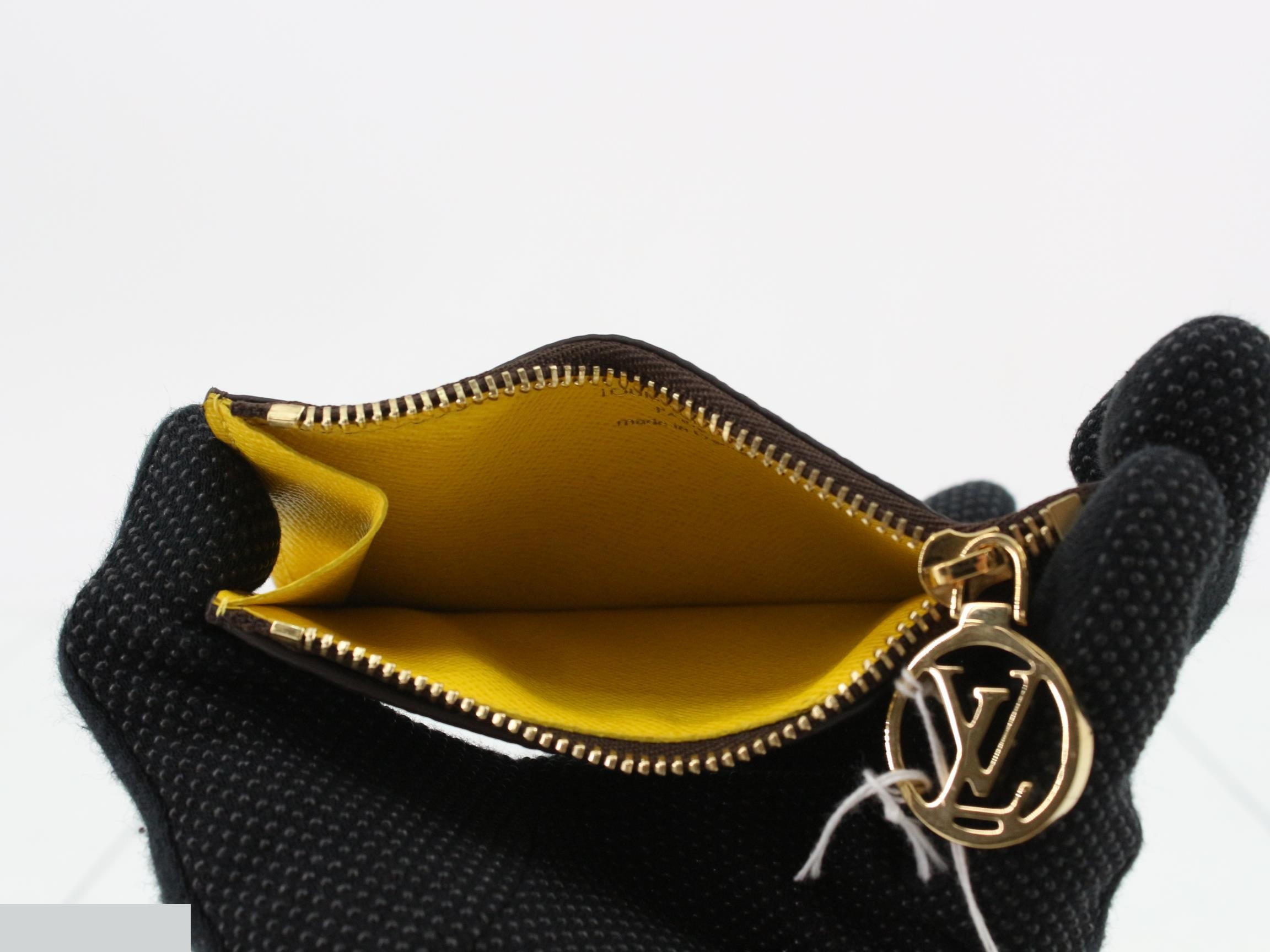 Monogram Porte Cartes Romy Card Case Coin Purse — view 4