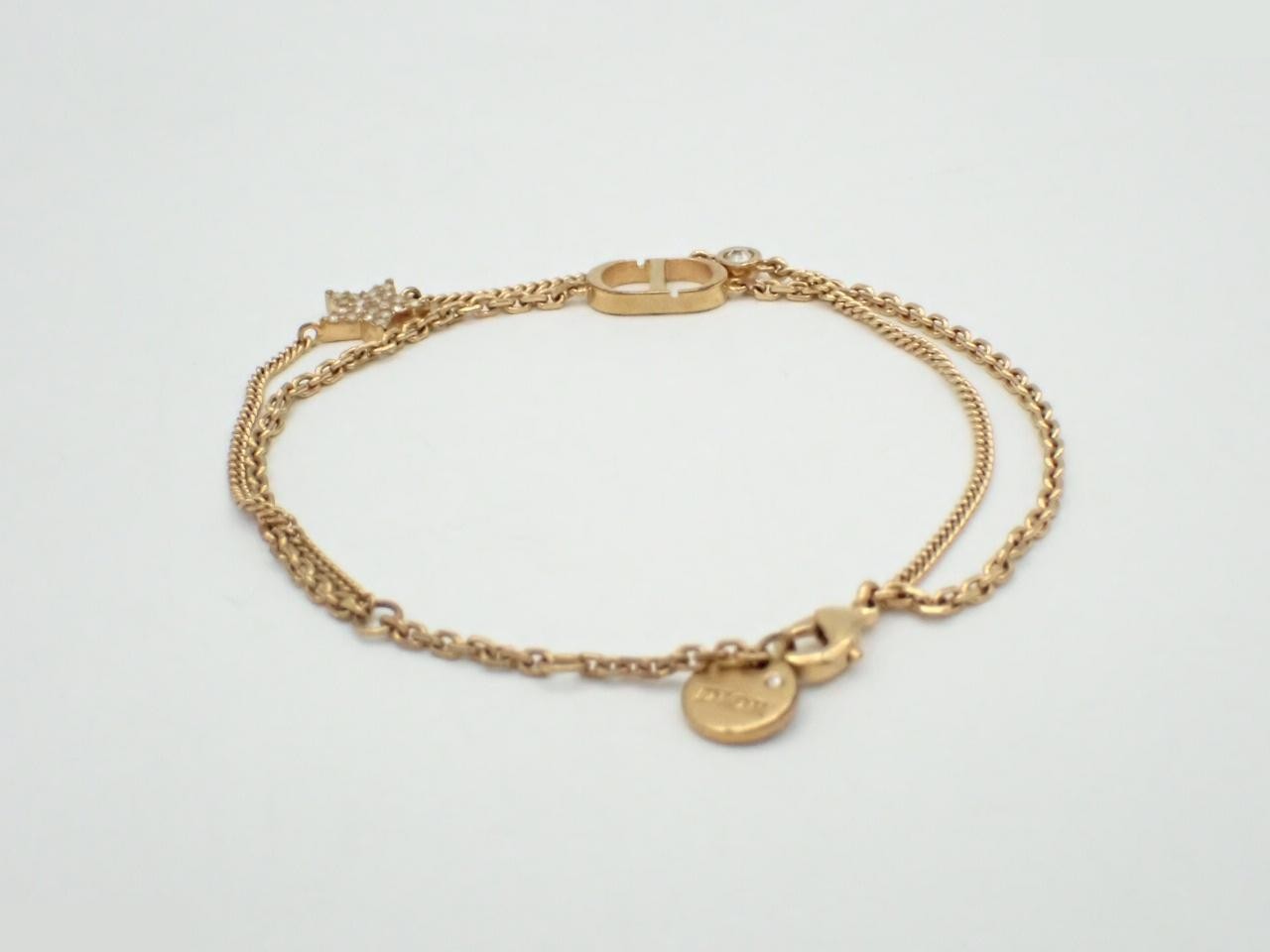 Rhinestone star bracelet, wrist circumference approximately 19cm — view 2