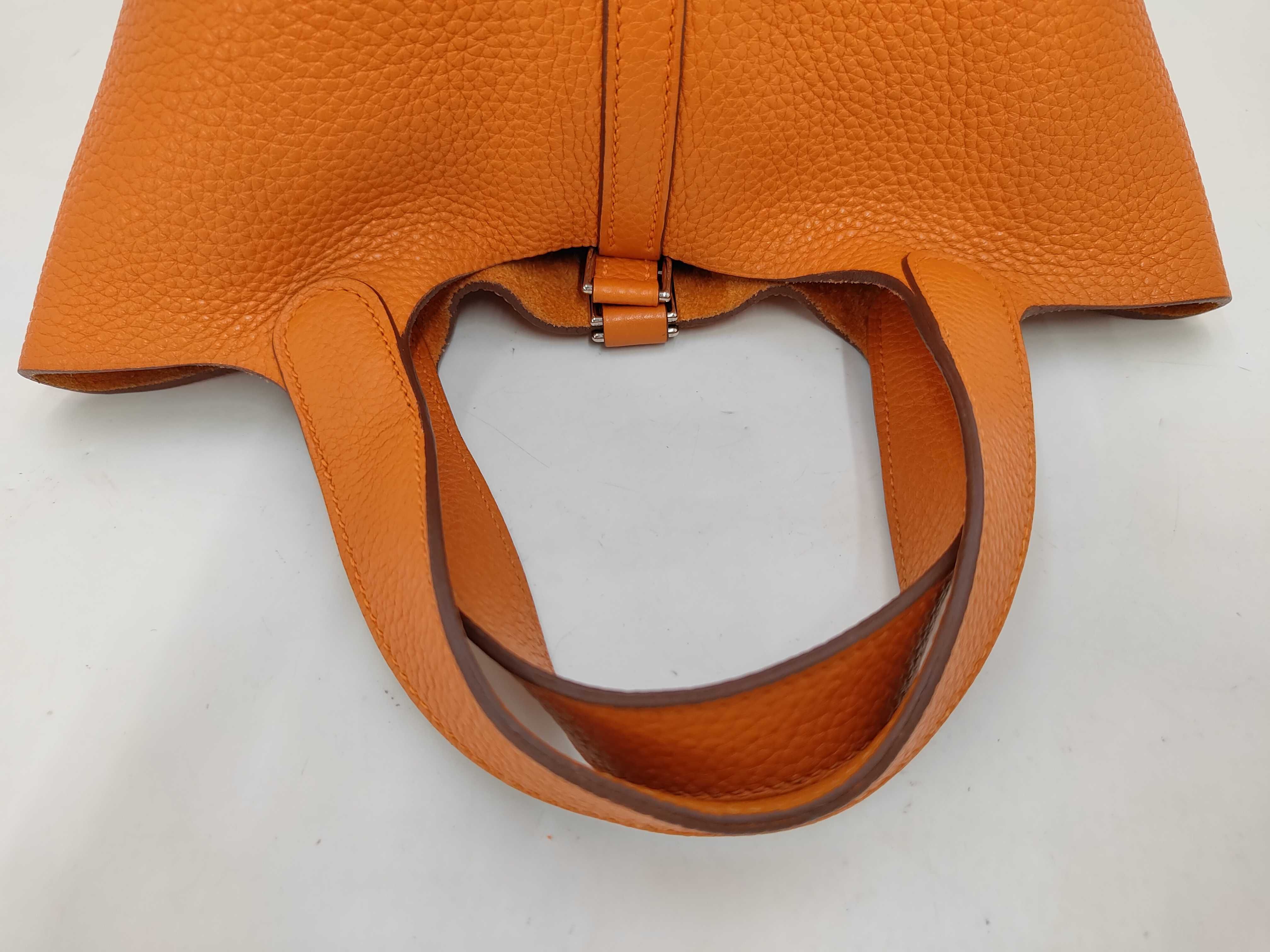 Picotin Lock PM handbag in Taurillon Clemence leather — view 5
