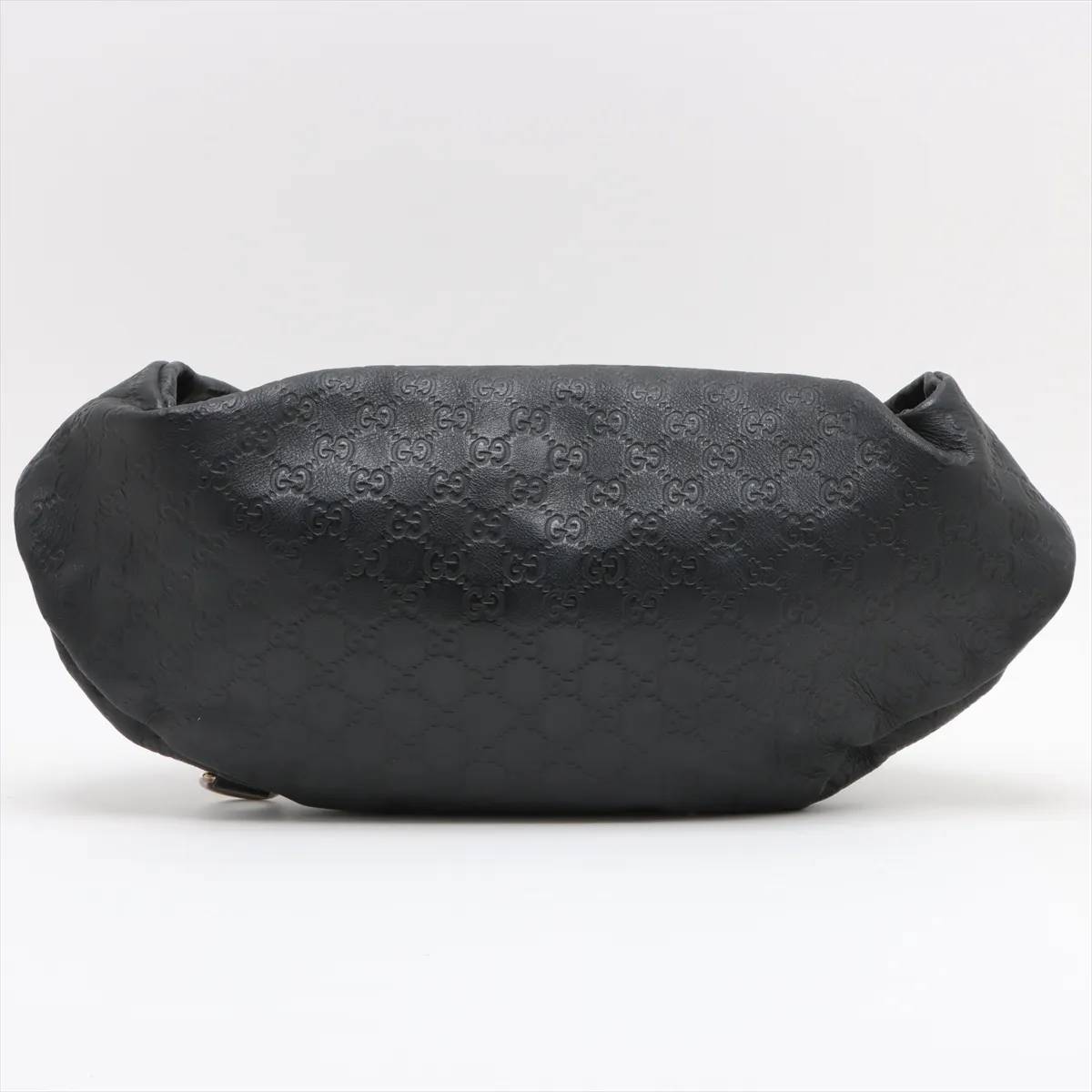 Guccisima leather body bag black 246409 — view 2