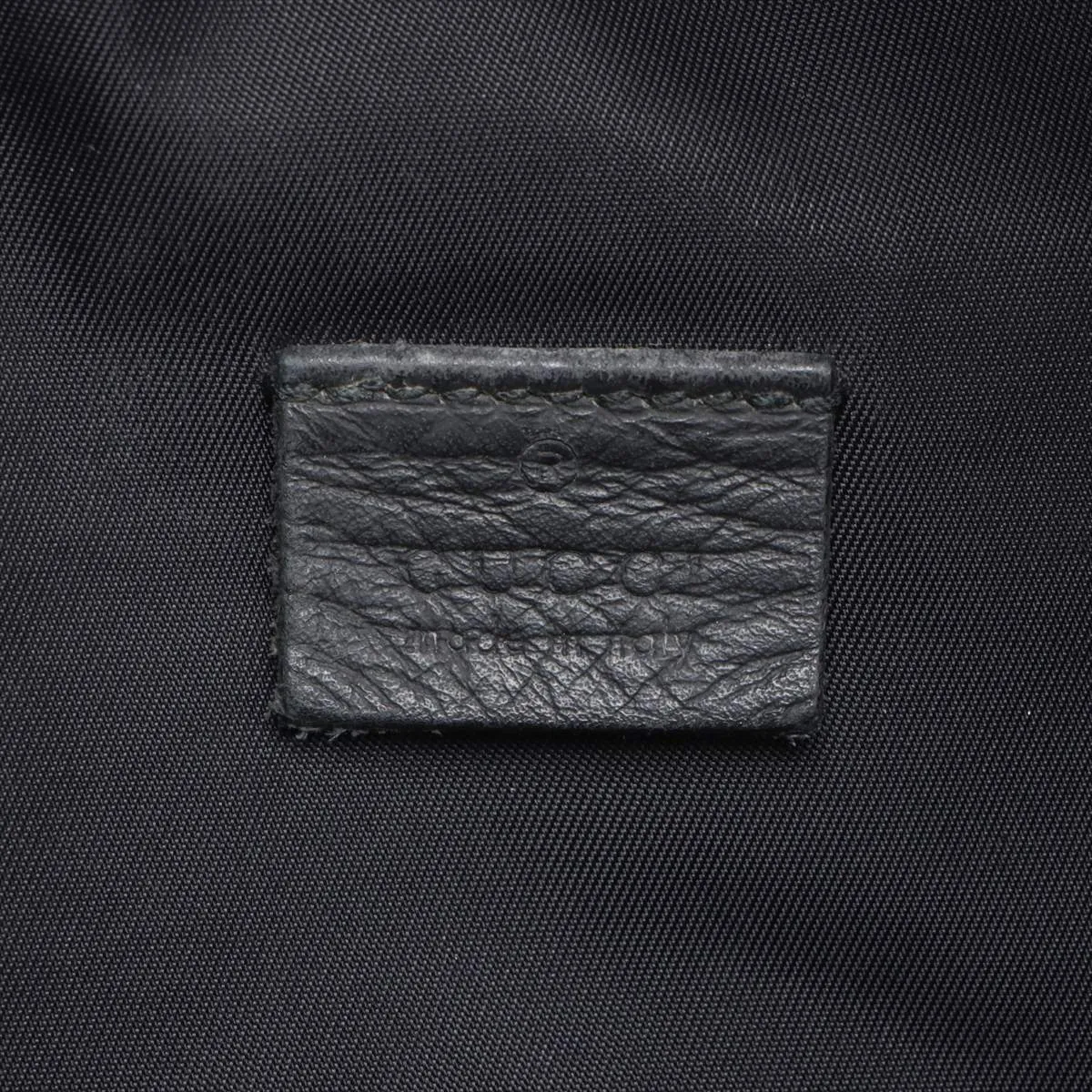 Guccisima leather body bag black 246409 — view 8